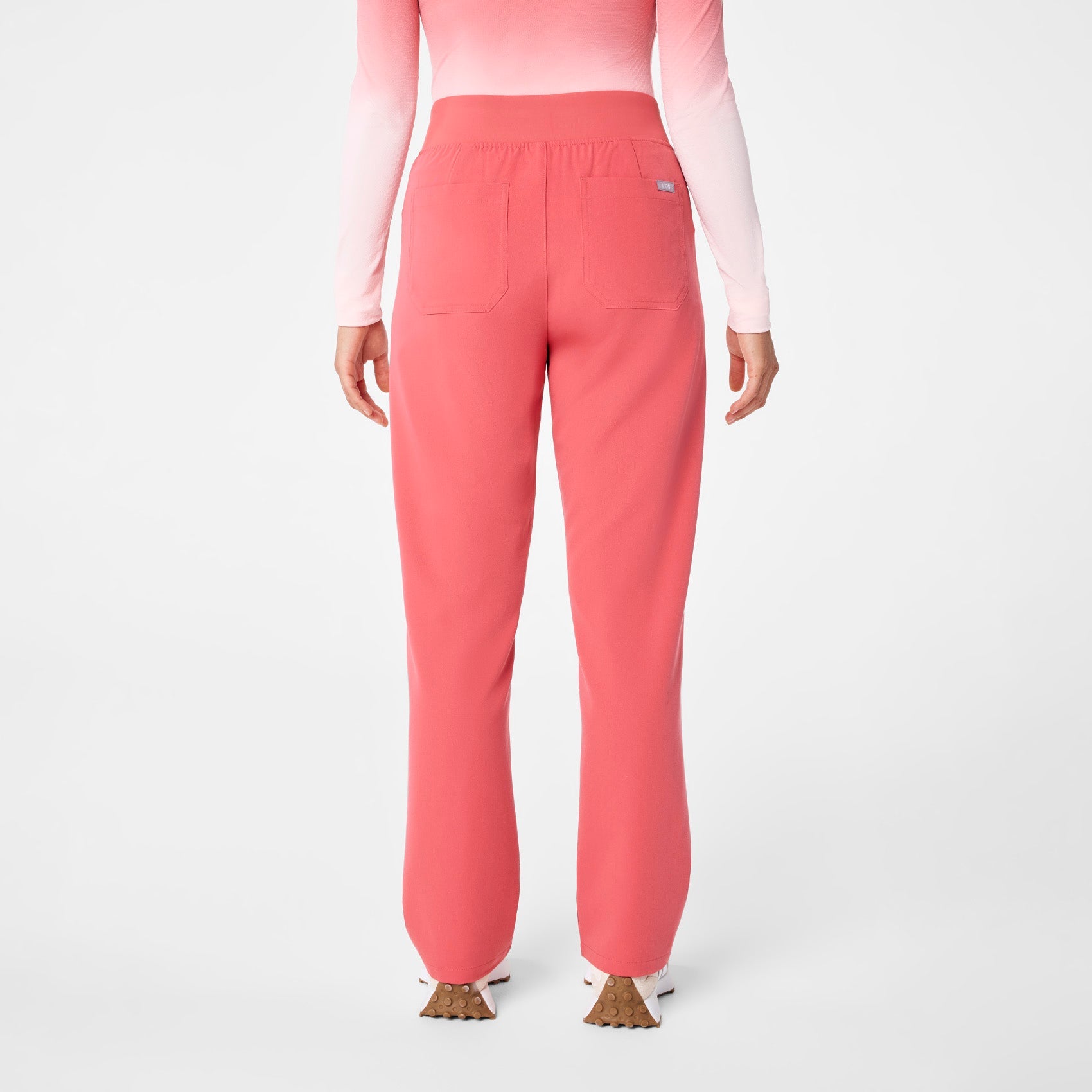 Livingston High-Rise Straight-Leg Scrub Pant™ - Pulmonary Pink