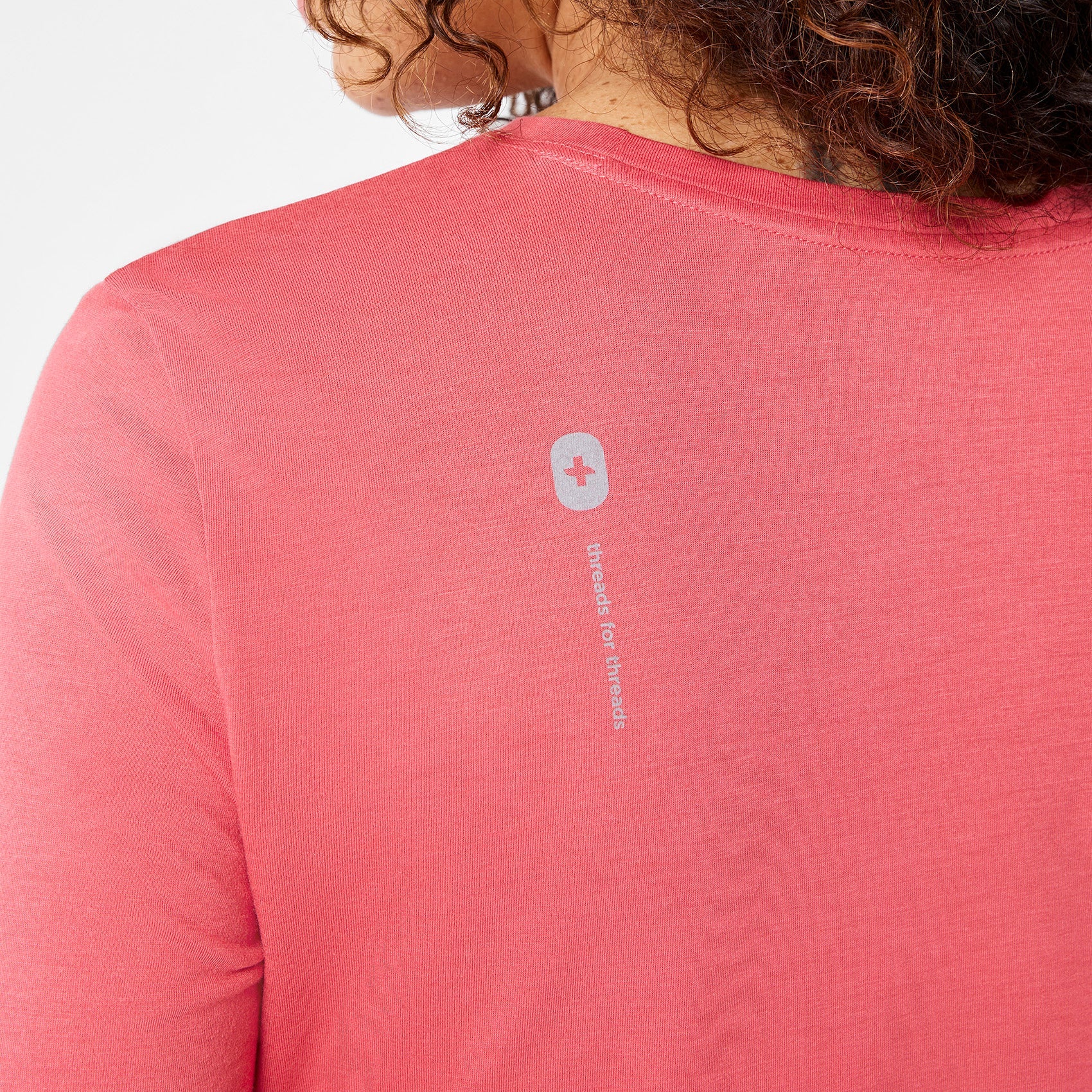 Oxytocin Overload Long-Sleeve Underscrub - Pulmonary Pink
