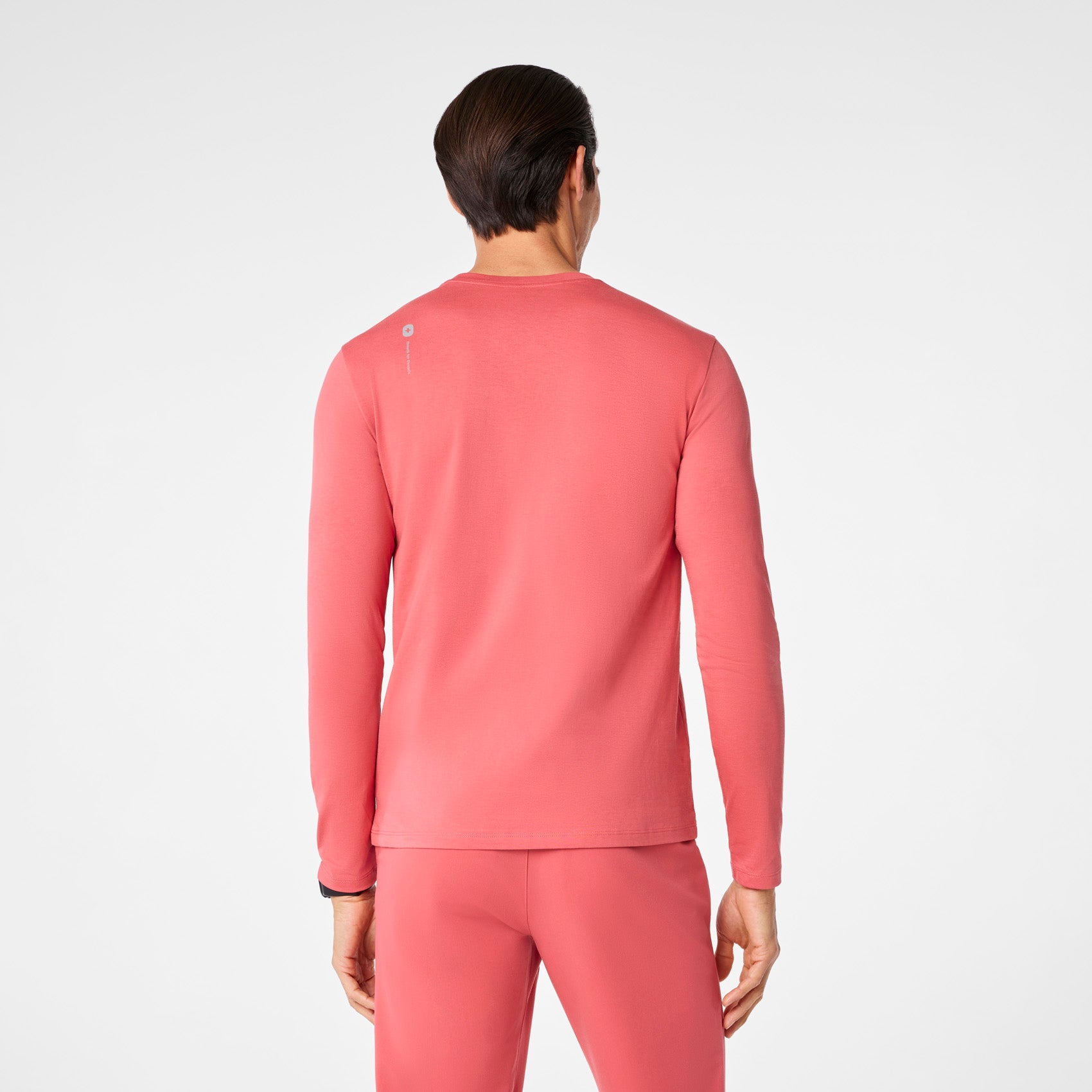 Oxytocin Overload Long-Sleeve Underscrub - Pulmonary Pink