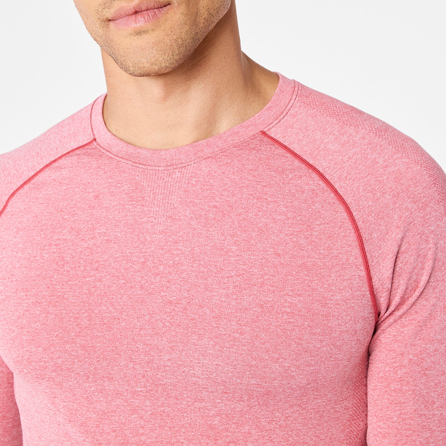 Makato Seamless Long-Sleeve Underscrub - Pulmonary Pink