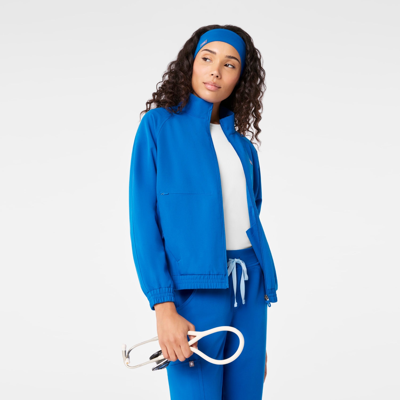 FIGS Cinched Headband - Royal Blue