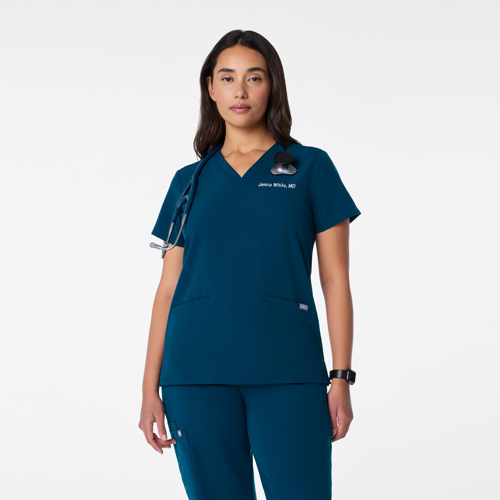 Casma Scrub Top™ - Deep Reef