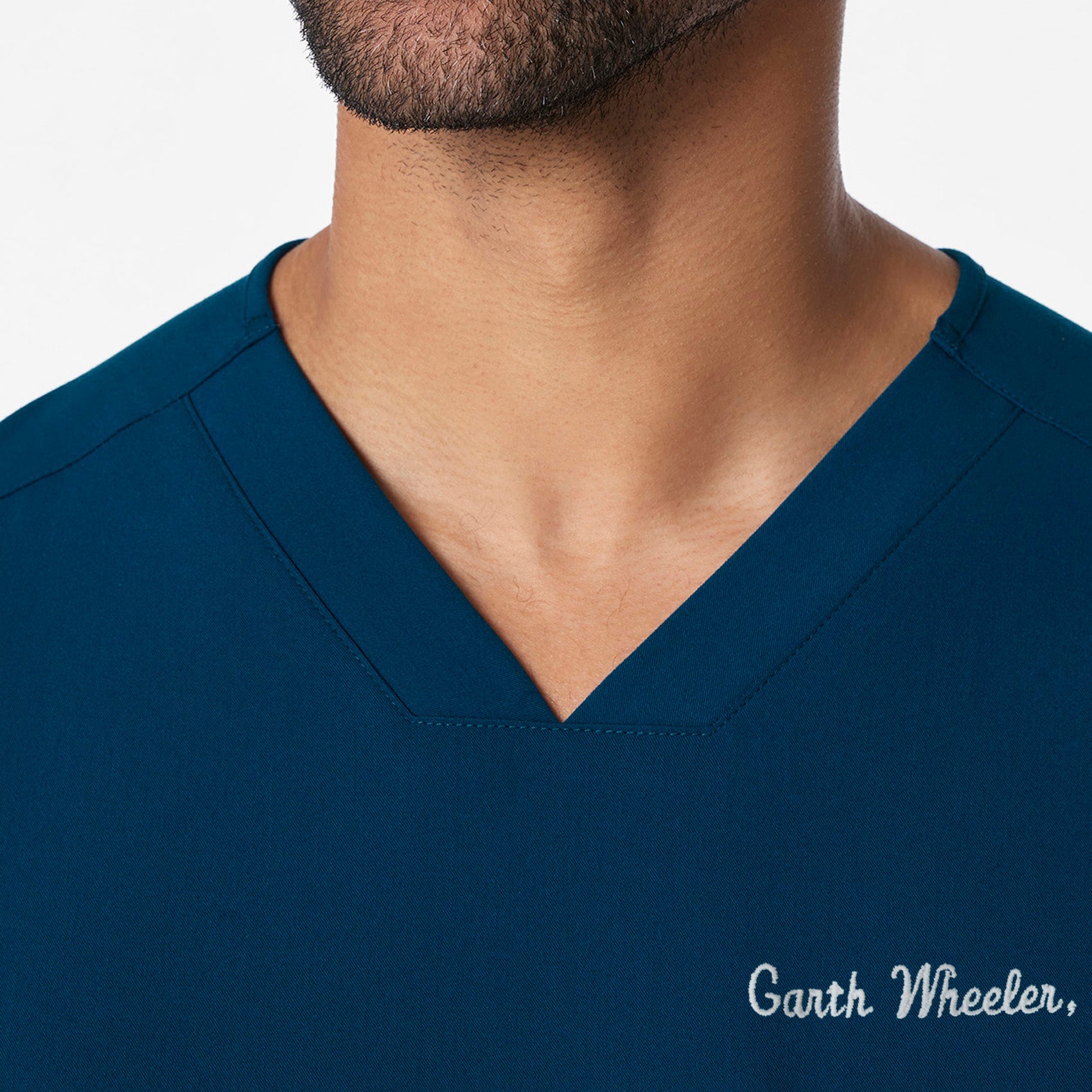 Chisec Scrub Top™ - Deep Reef