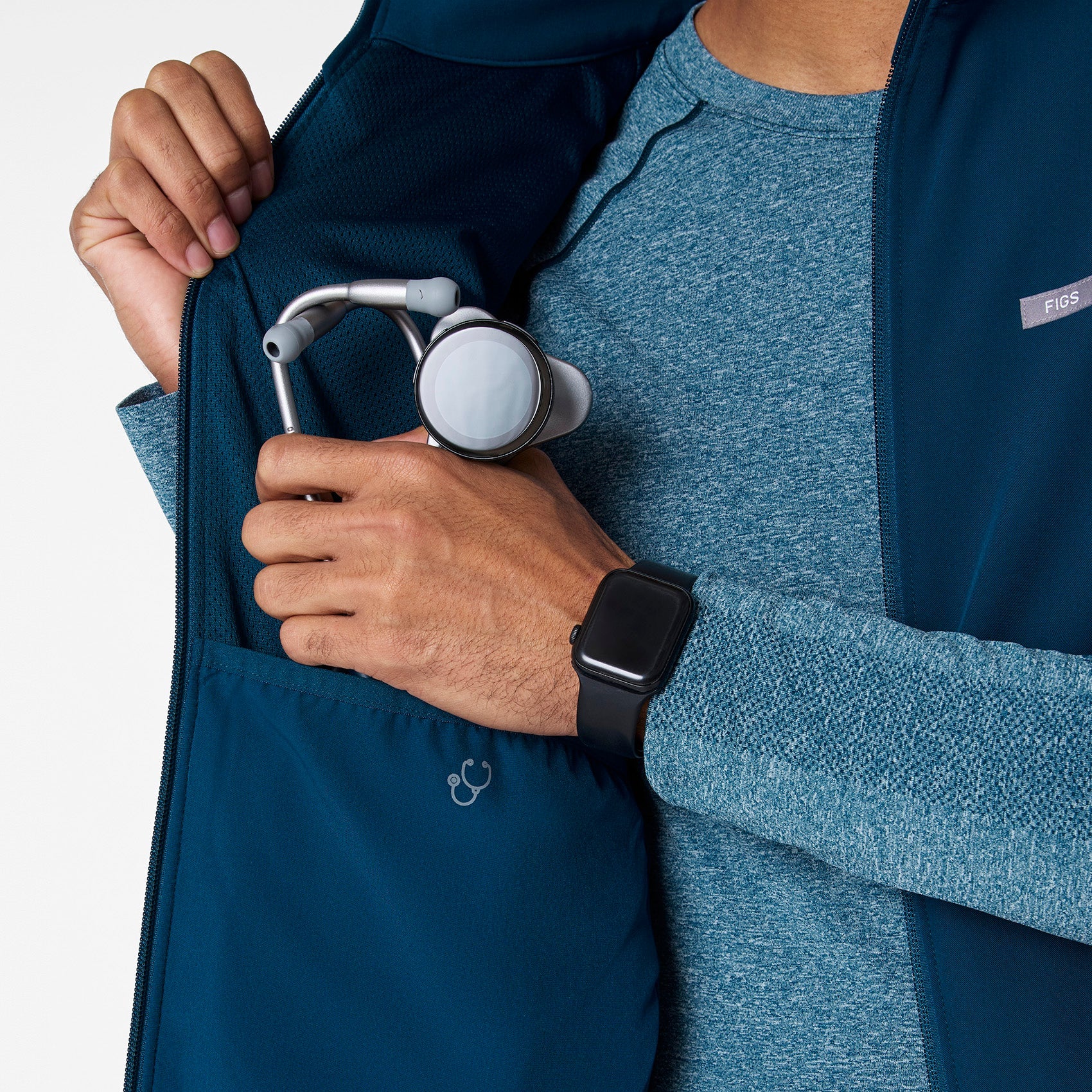 Cobaki Scrub Vest - Deep Reef
