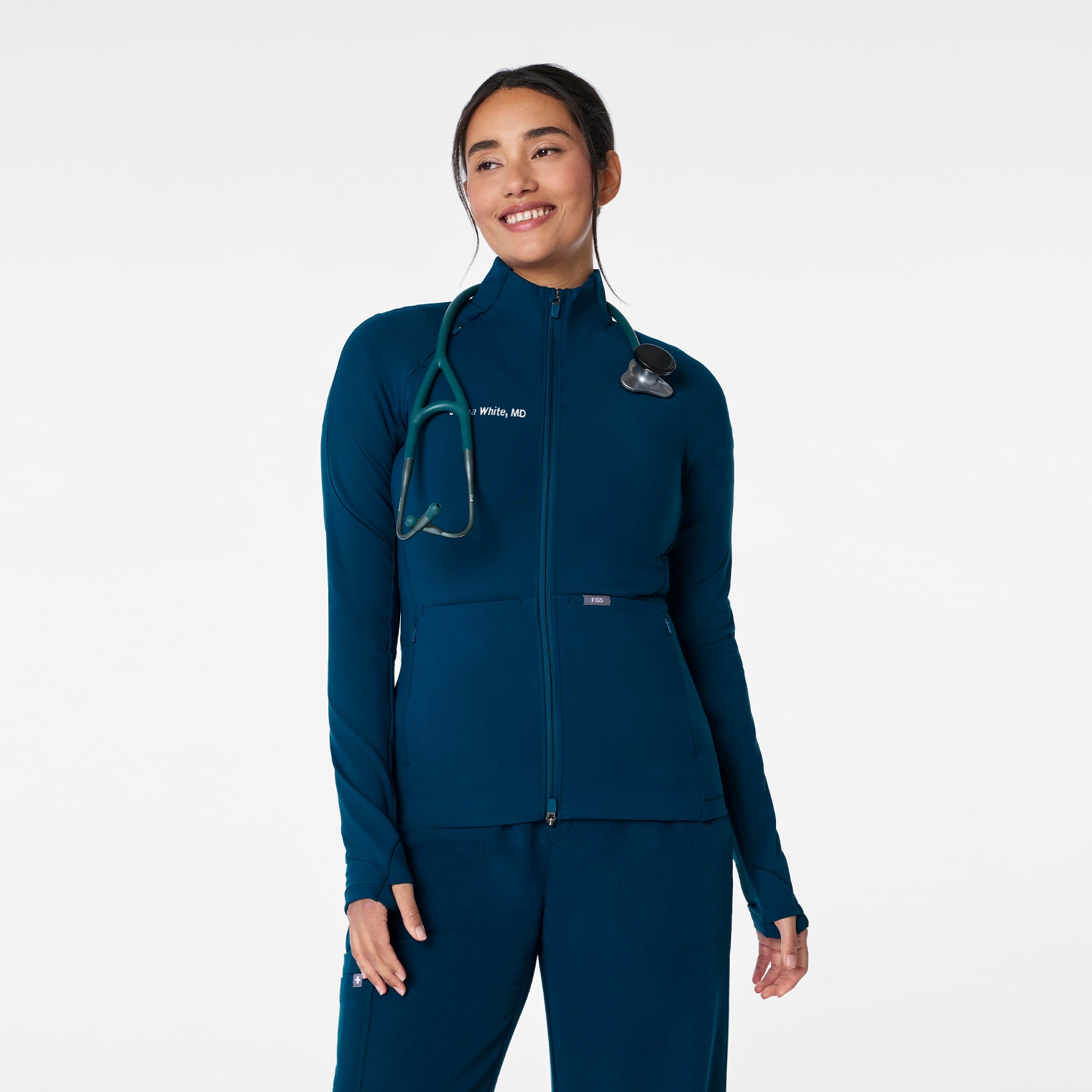 ContourKnit Scrub Jacket™ - Deep Reef