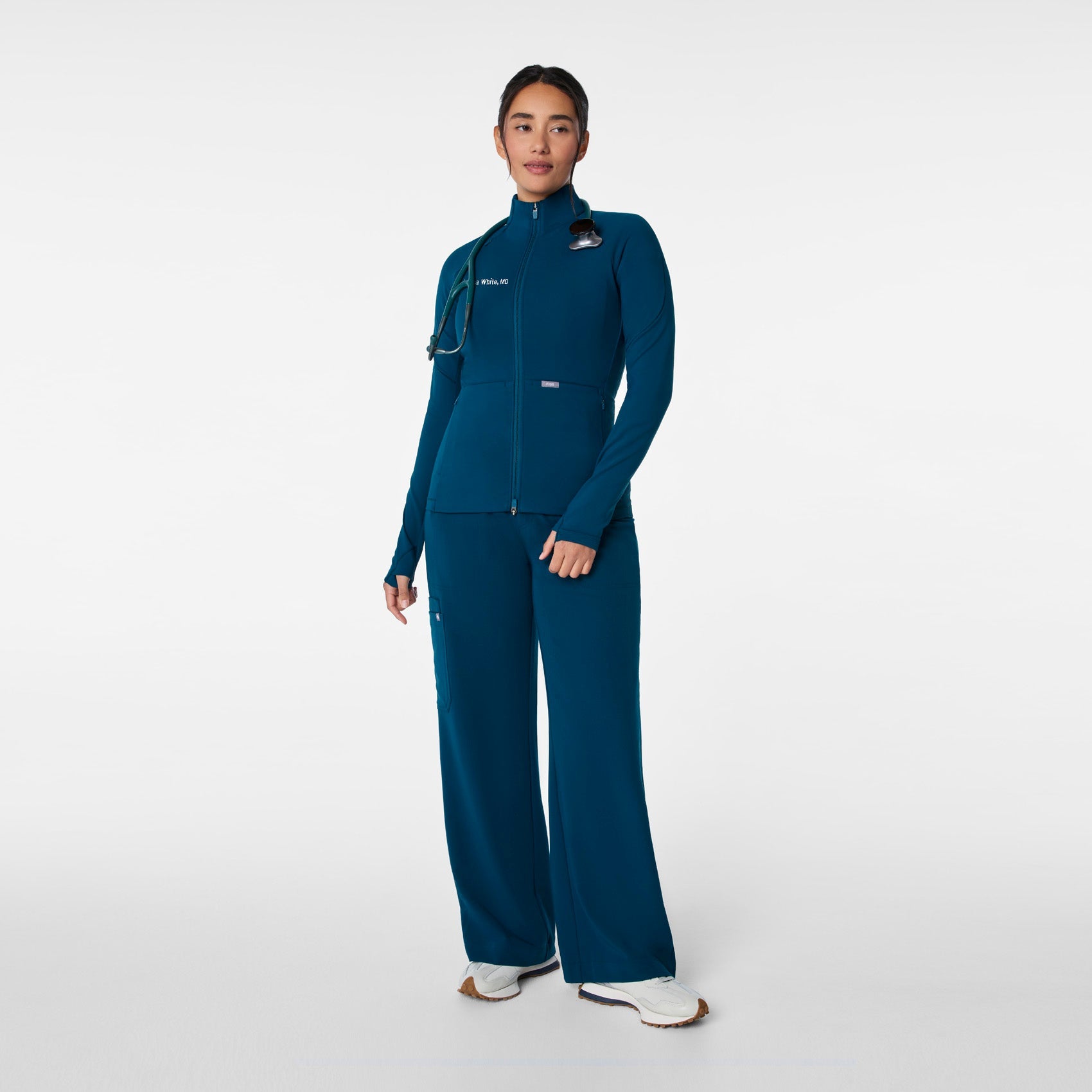 ContourKnit Scrub Jacket™ - Deep Reef