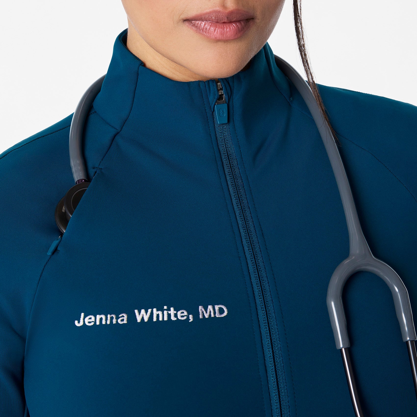 ContourKnit Scrub Jacket™ - Deep Reef