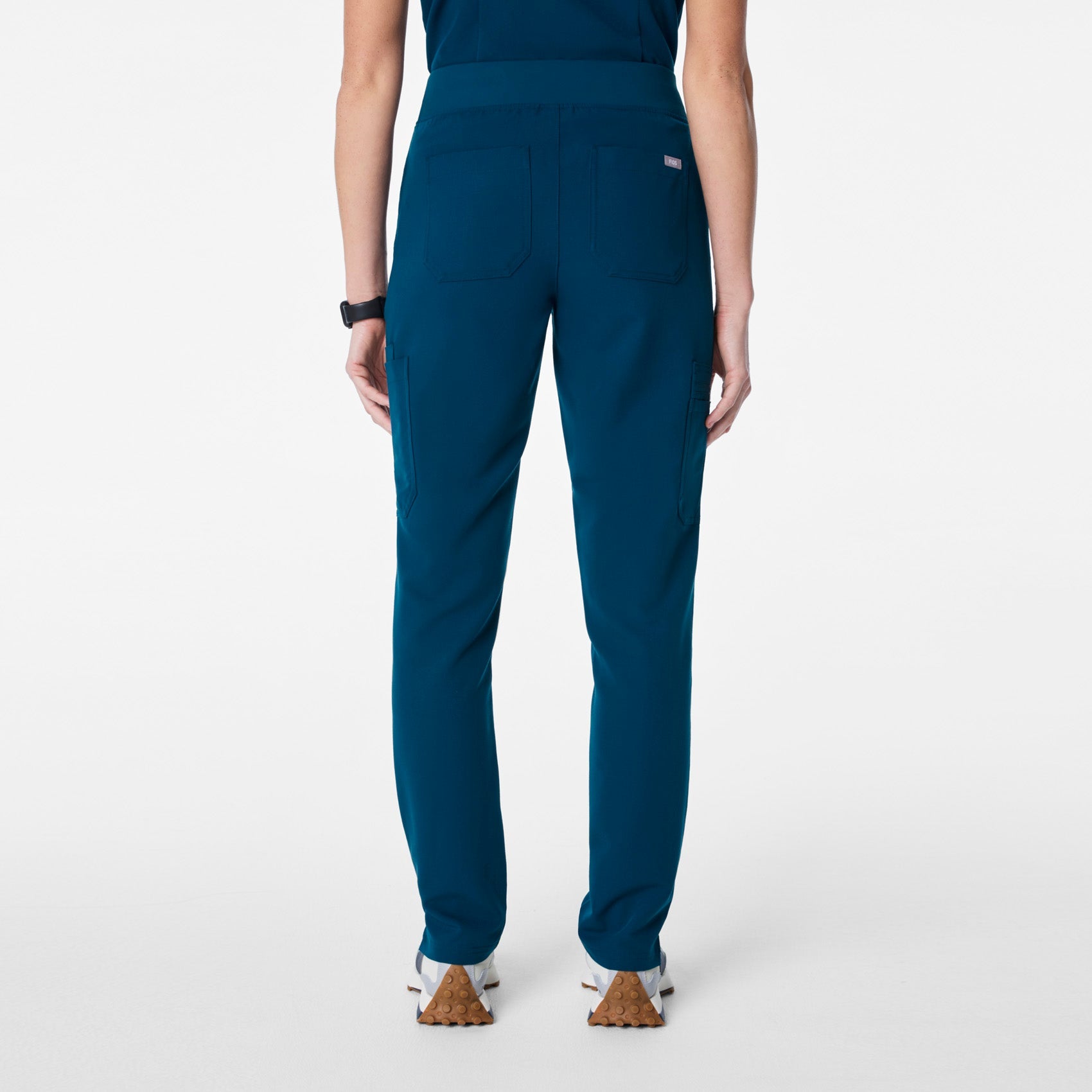 Yola High-Rise Slim Scrub Pant™ - Deep Reef