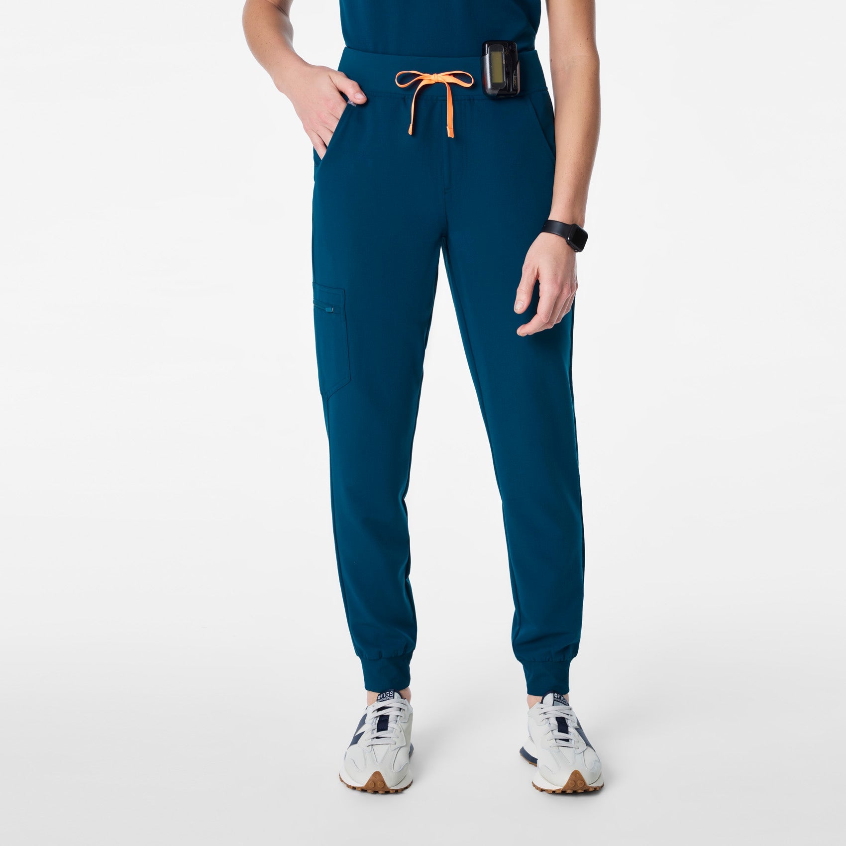 Zamora High-Rise Jogger Scrub Pant™ - Deep Reef