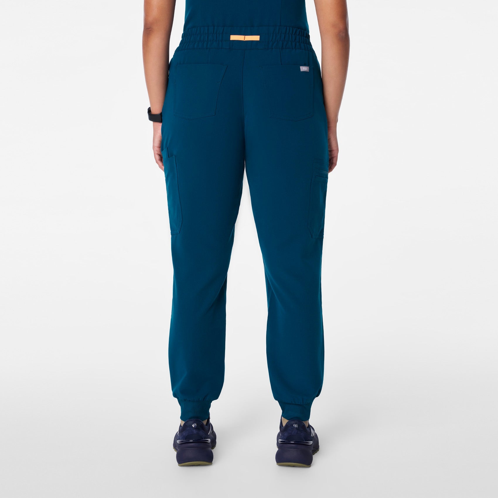 Uman High-Rise Jogger Scrub Pant - Deep Reef