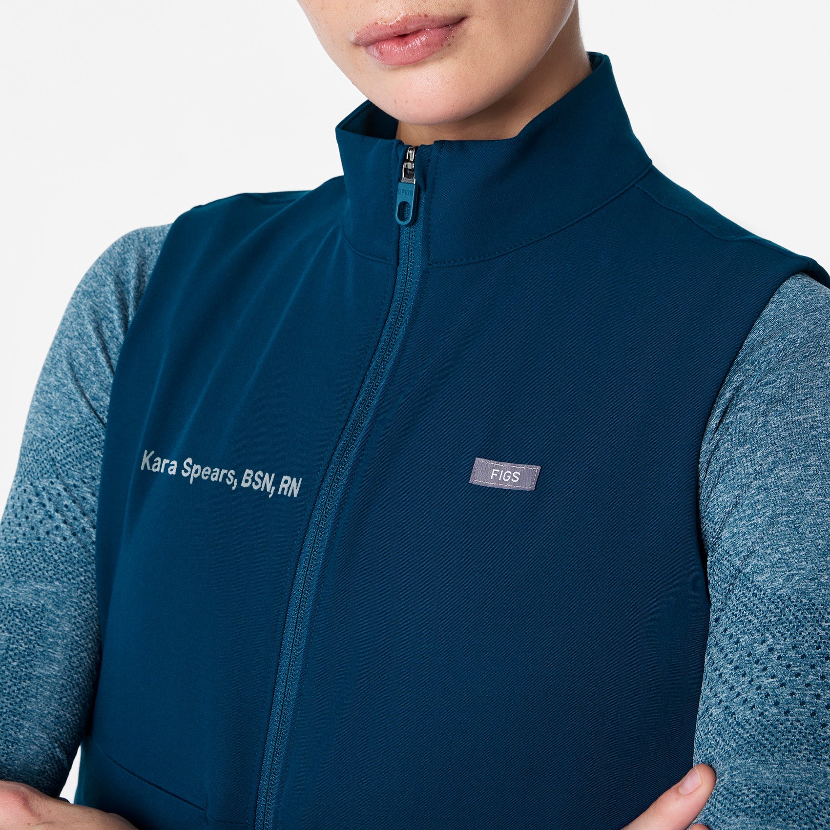  Sydney Scrub Vest - Deep Reef