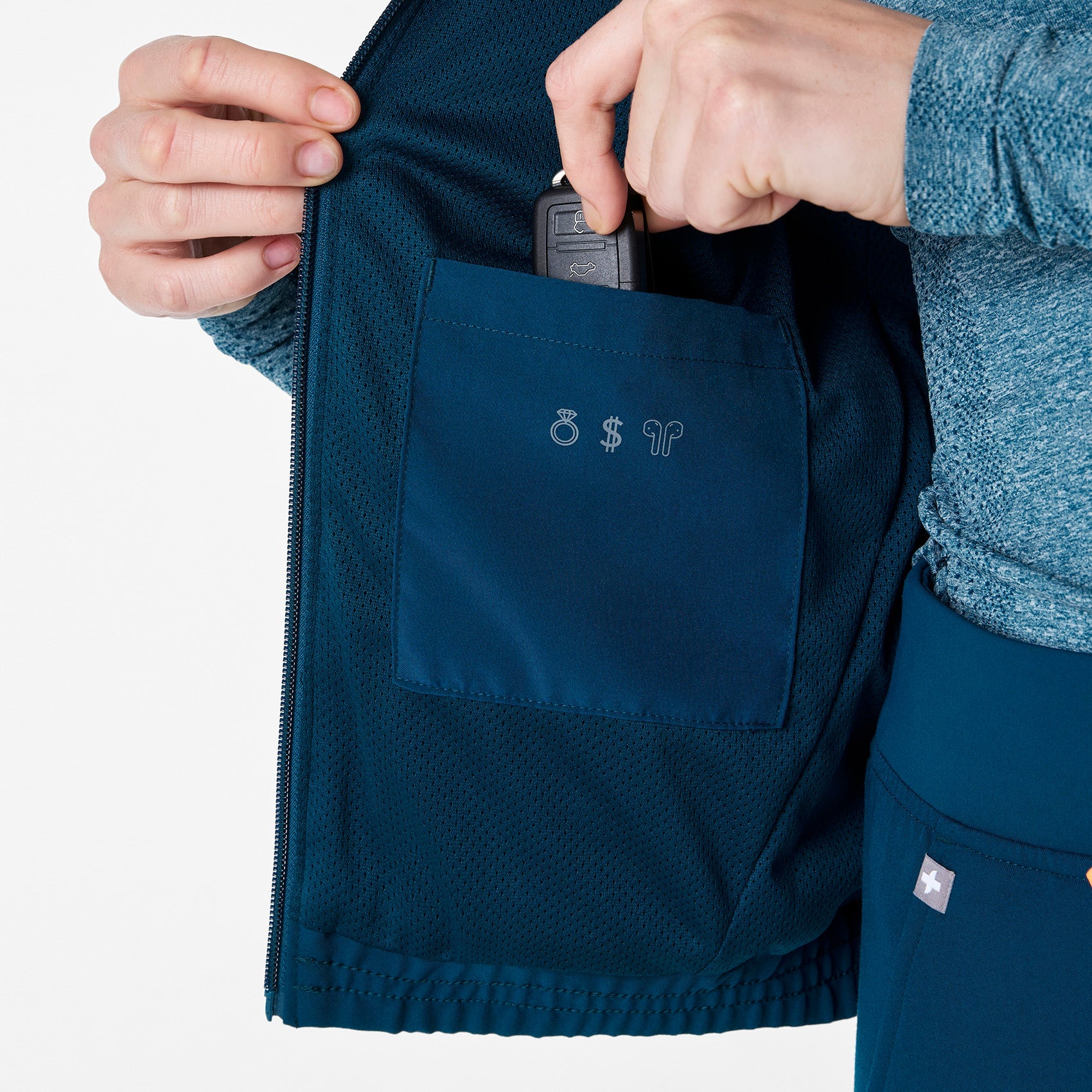 Sydney Scrub Vest - Deep Reef