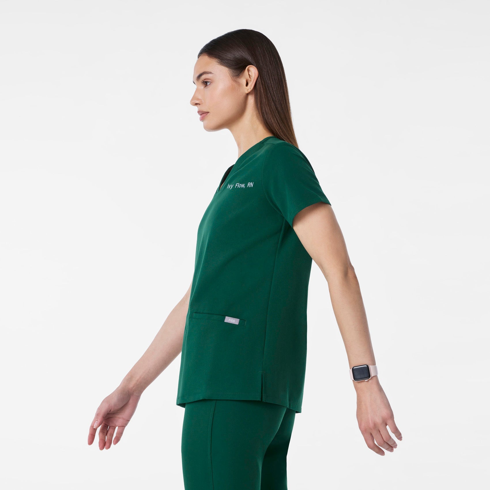 Casma Scrub Top™ - Forest Green