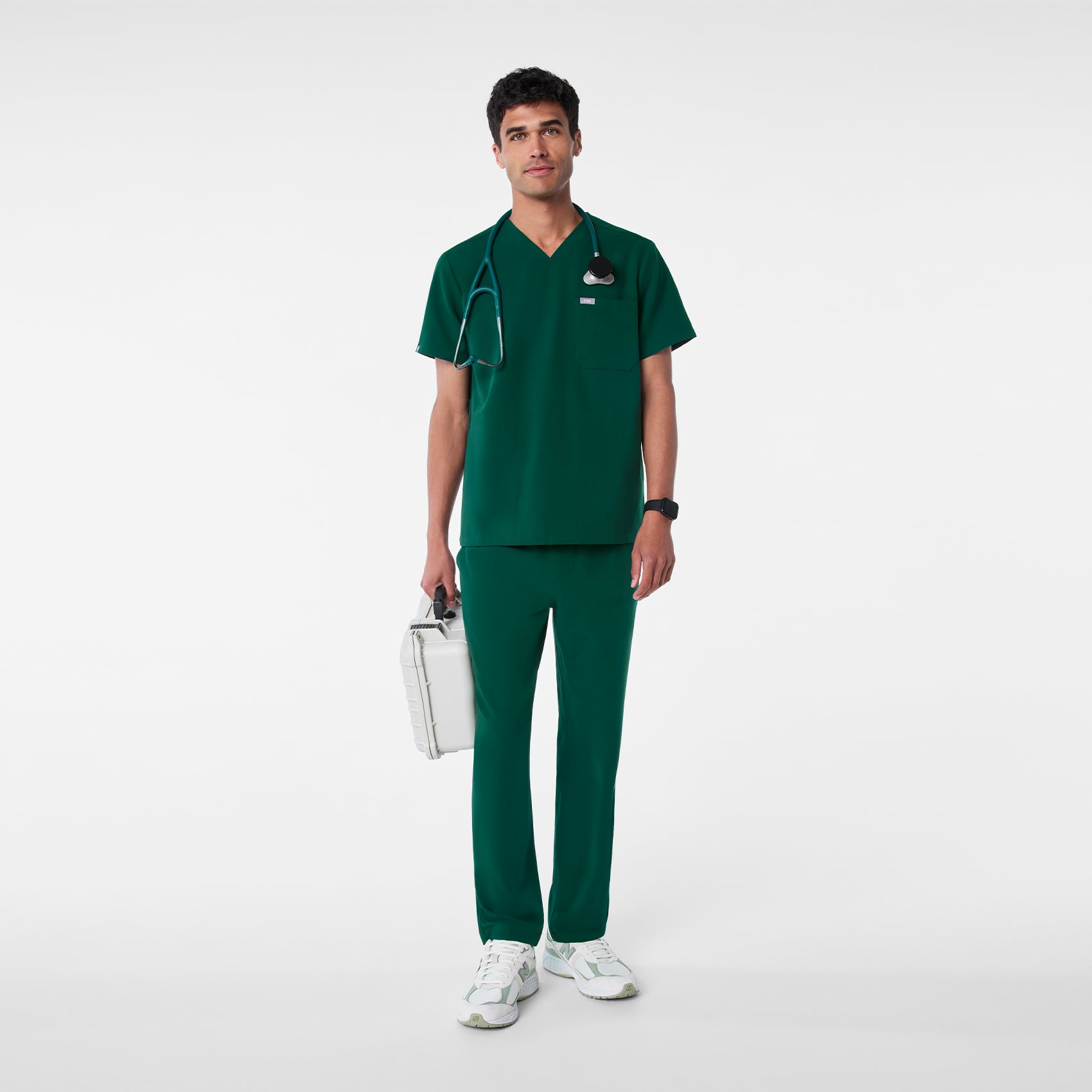 Chisec Scrub Top™ - Forest Green