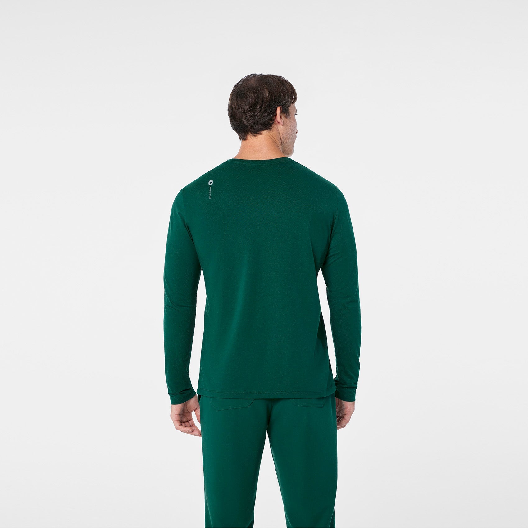 Supersoft Long-Sleeve Underscrub - Forest Green