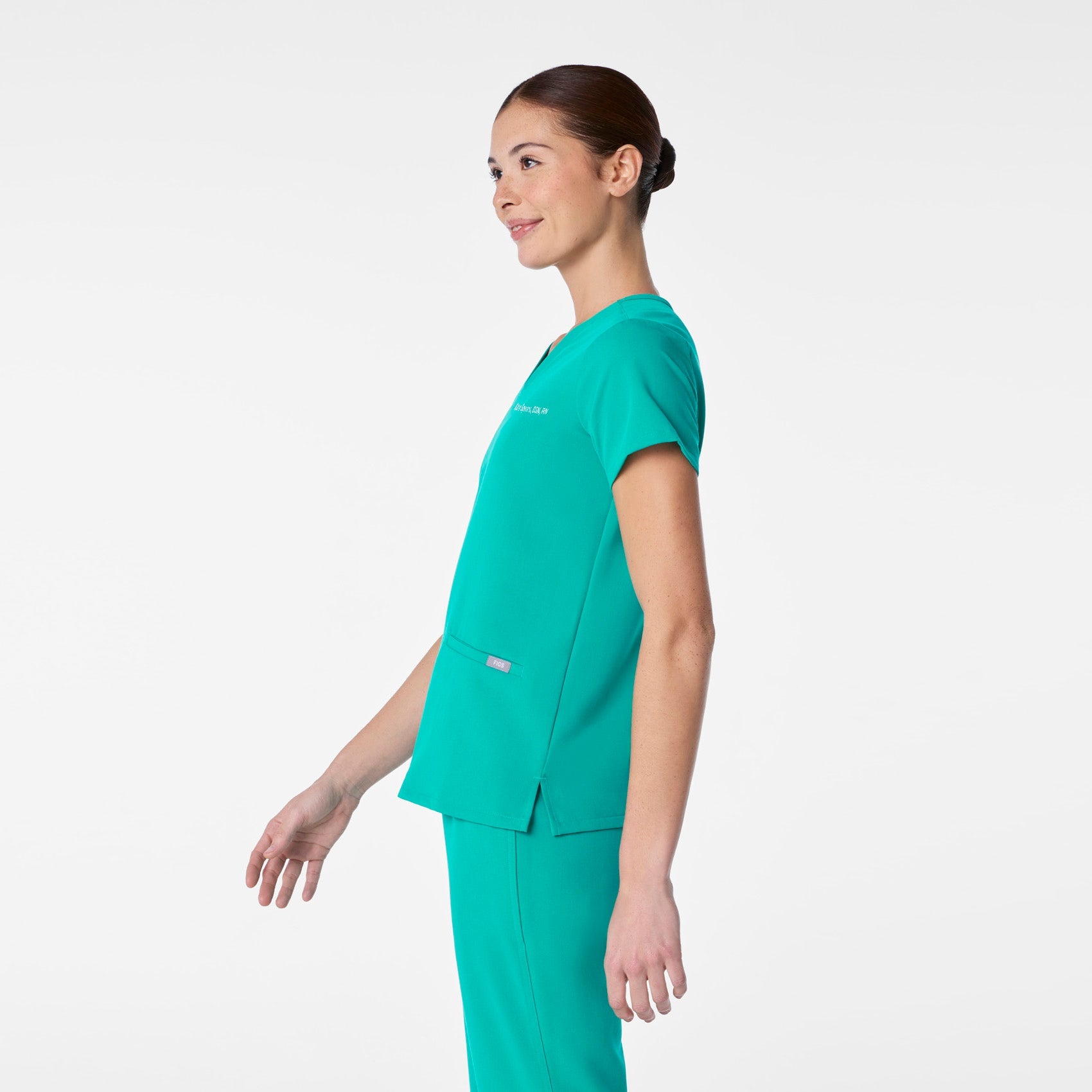 Casma Scrub Top™ - Lagoon