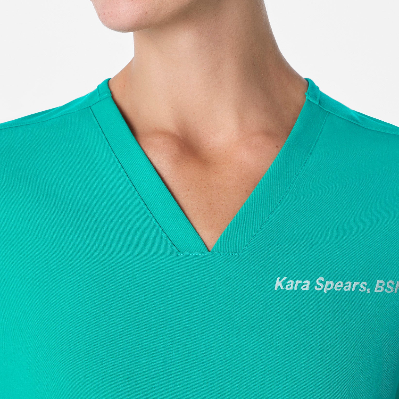 Casma Scrub Top™ - Lagoon