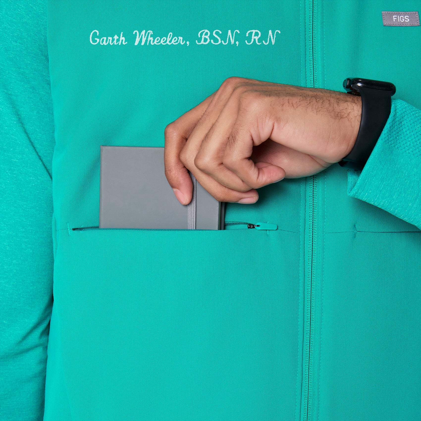 Cobaki Scrub Vest - Lagoon