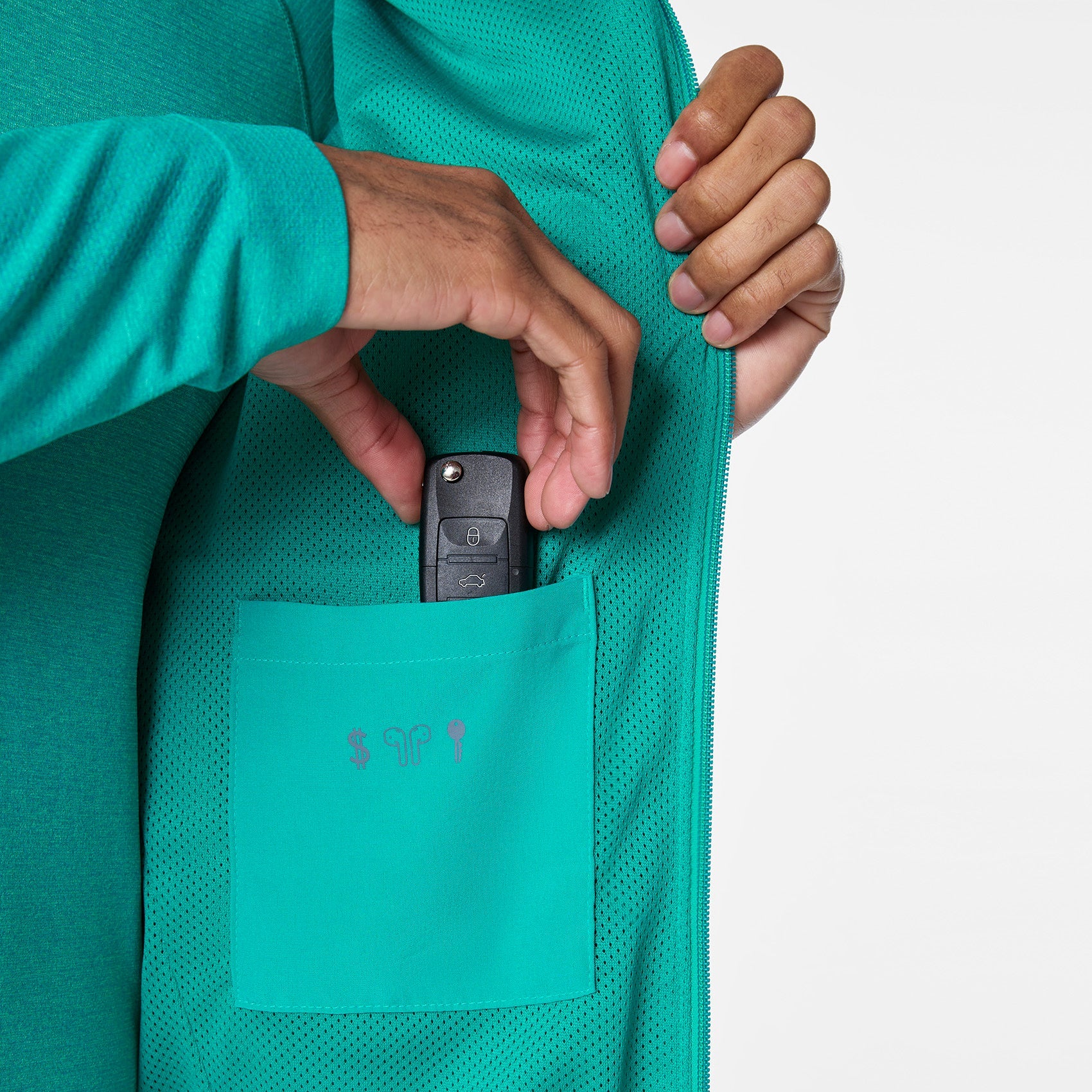 Cobaki Scrub Vest - Lagoon