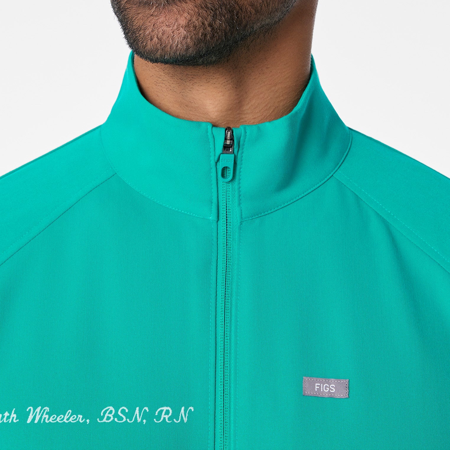 Cobaki Scrub Jacket - Lagoon