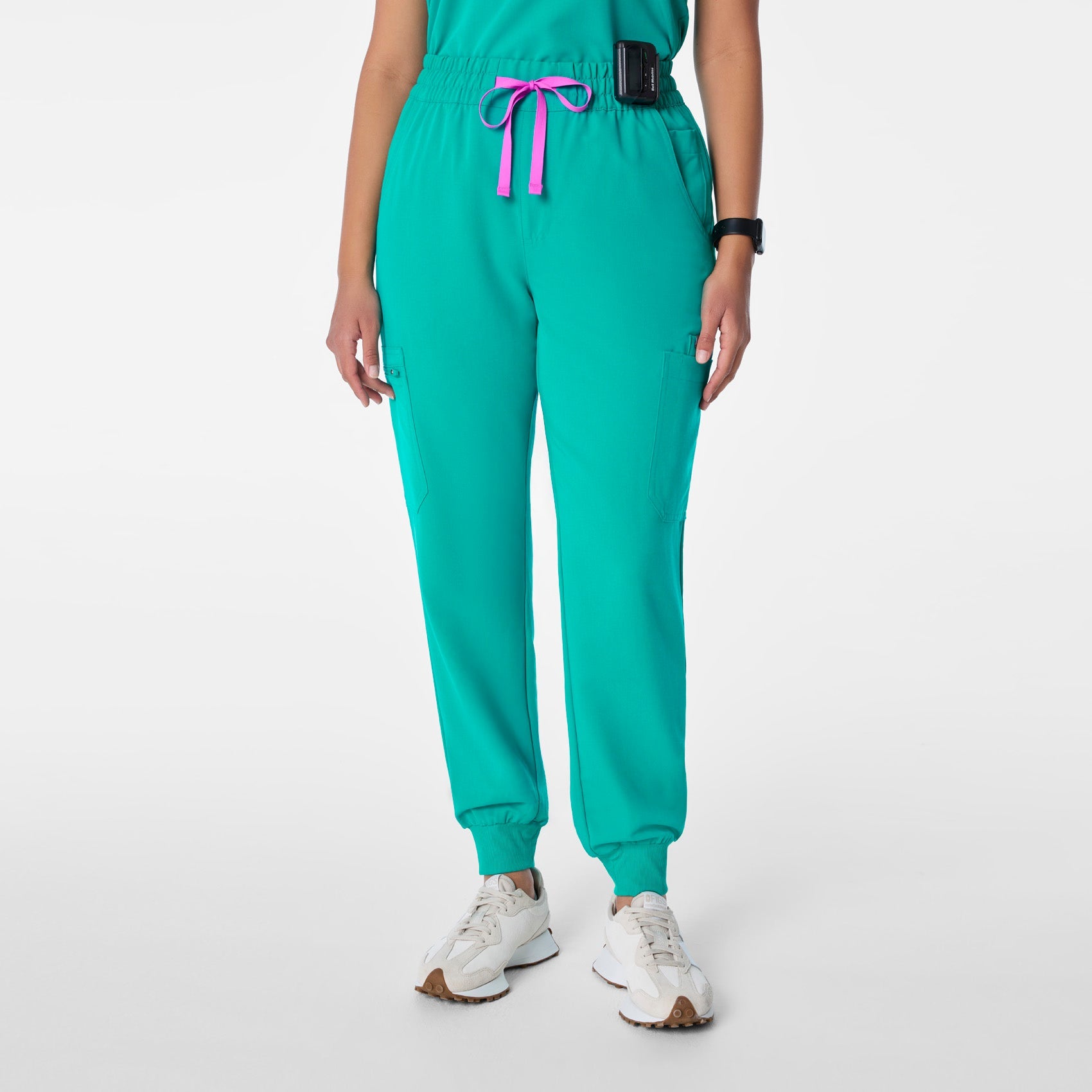 Uman High-Rise Jogger Scrub Pant - Lagoon