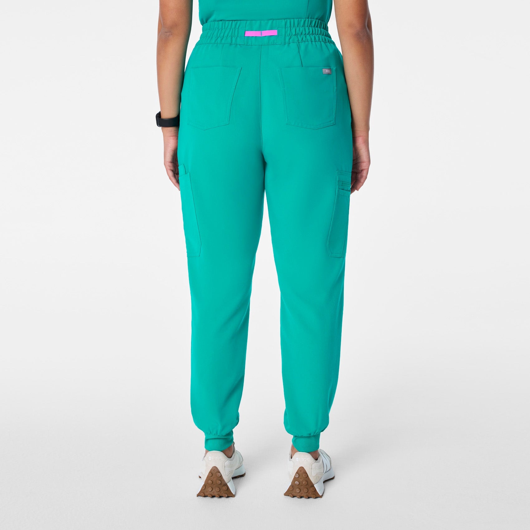 Uman High-Rise Jogger Scrub Pant - Lagoon