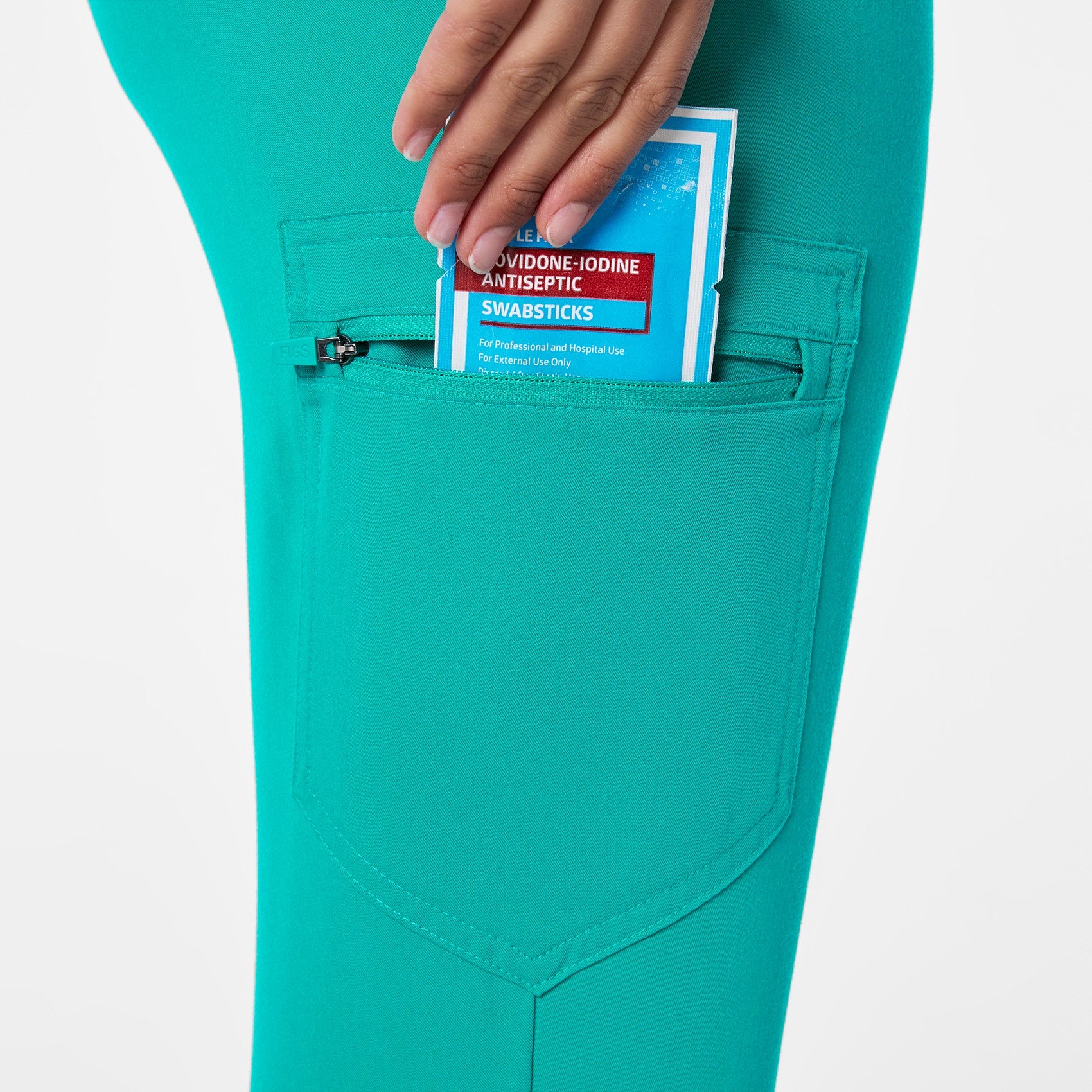 Zamora High-Rise Jogger Scrub Pant™ - Lagoon