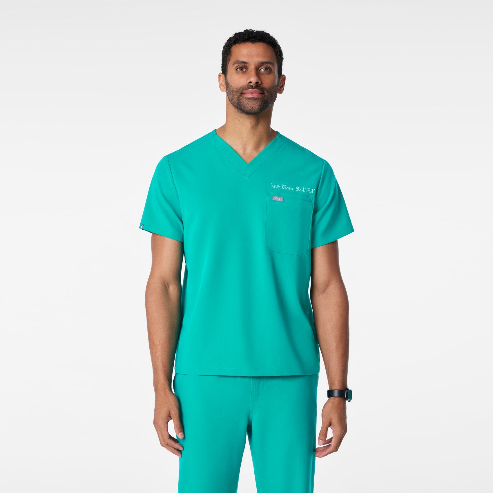 Leon Scrub Top™ - Lagoon