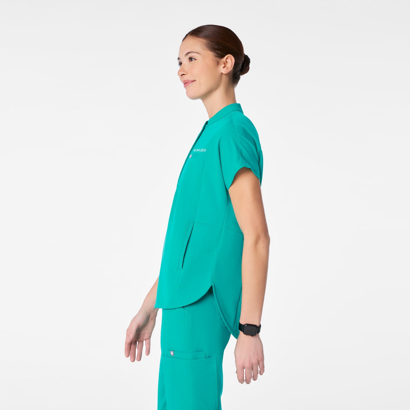 Montex Relaxed Scrub Top - Lagoon