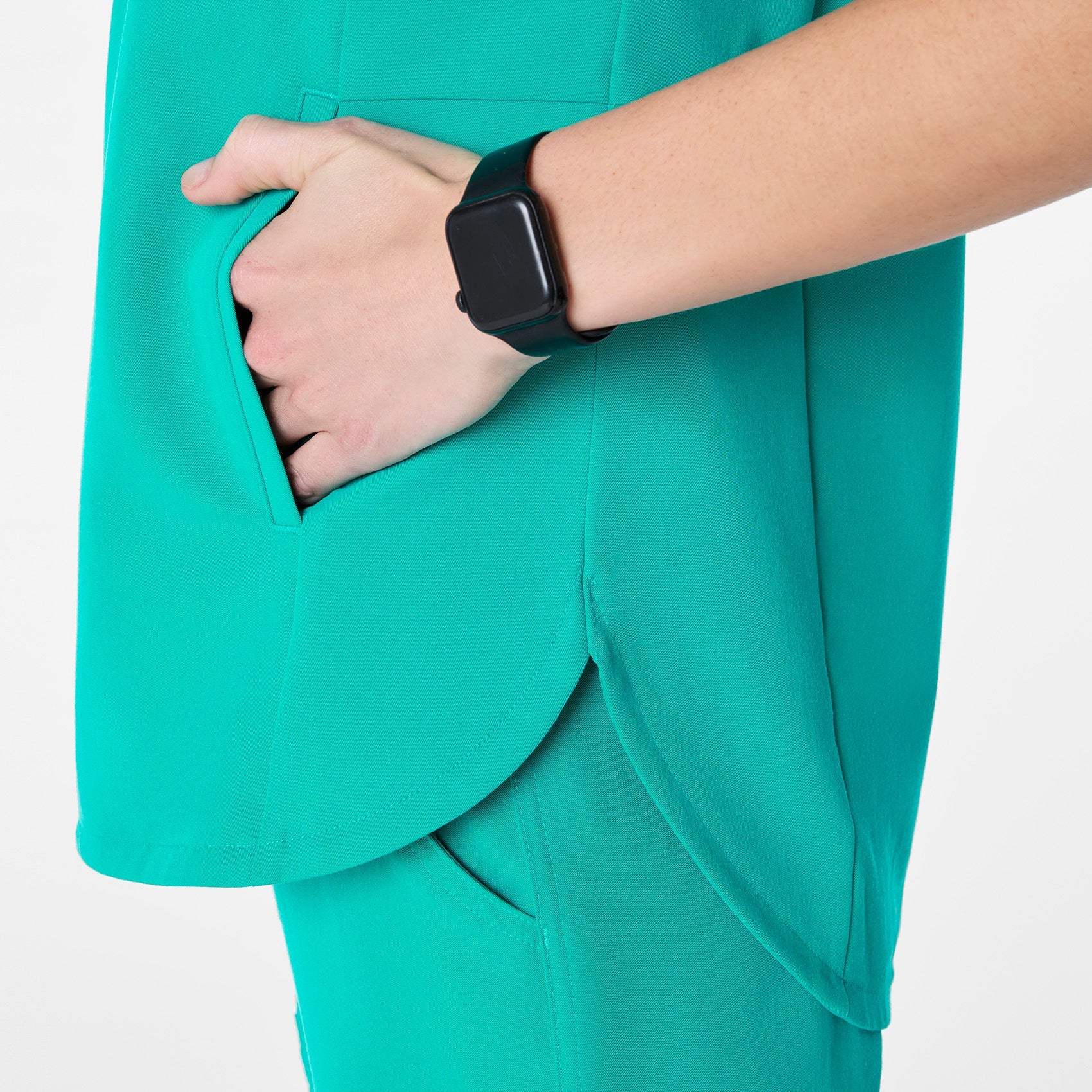 Montex Relaxed Scrub Top - Lagoon