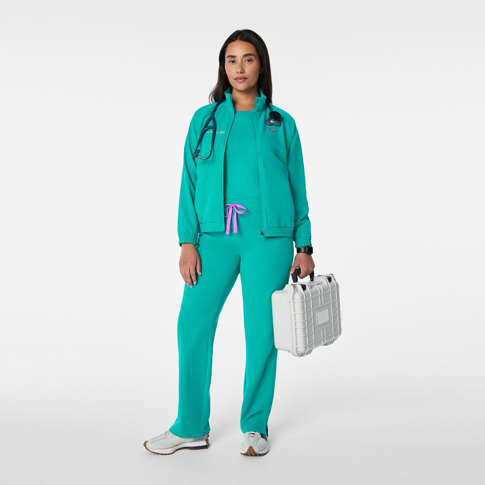 Sydney Scrub Jacket - Lagoon