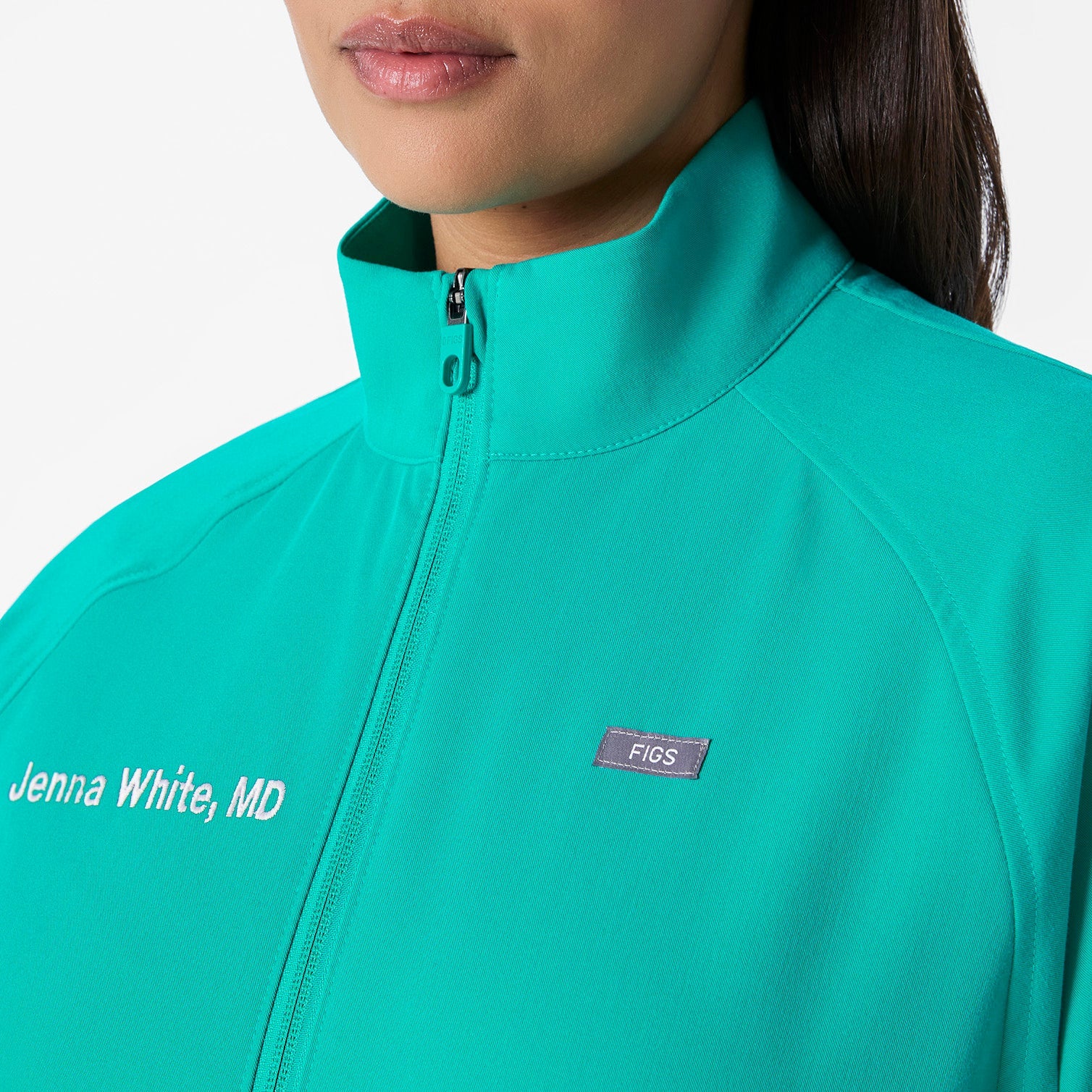 Sydney Scrub Jacket - Lagoon