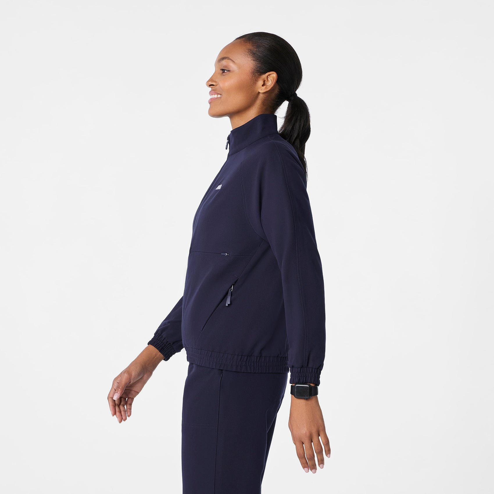 Sydney Scrub Jacket - Navy