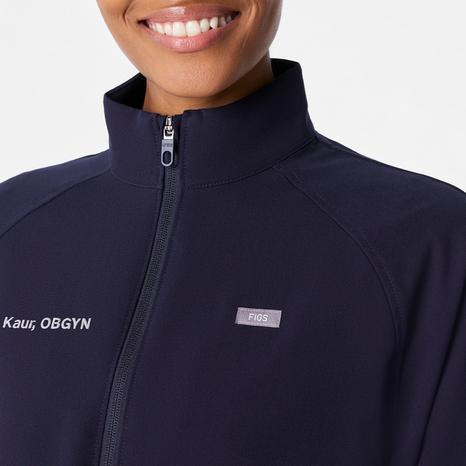 Sydney Scrub Jacket - Navy