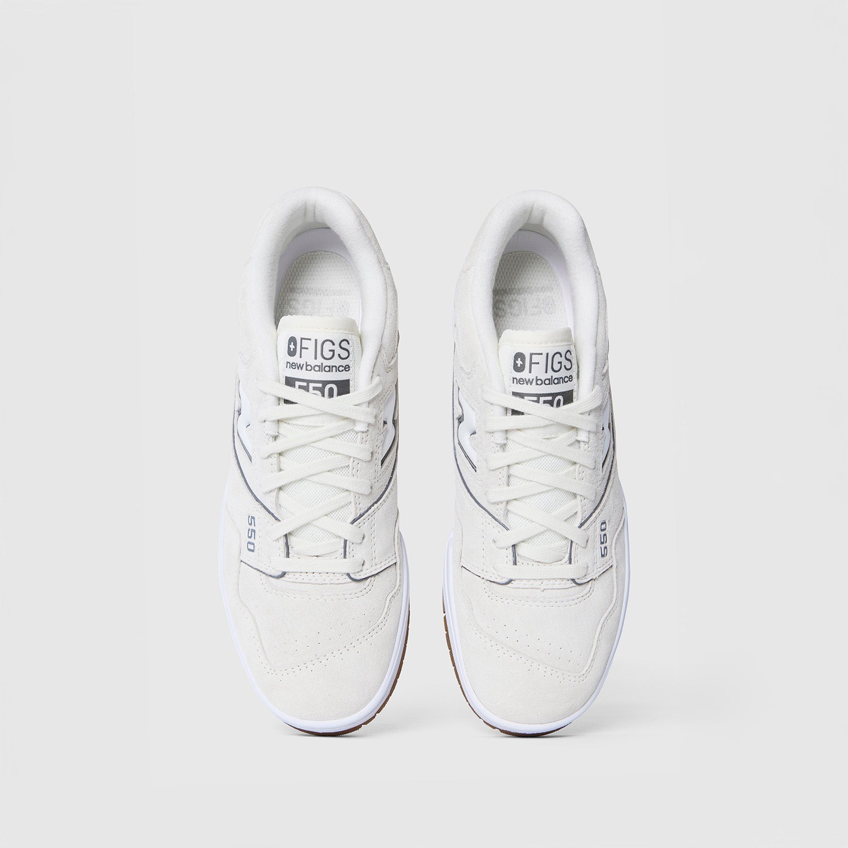 FIGS | New Balance 550 - Cream/Optic White