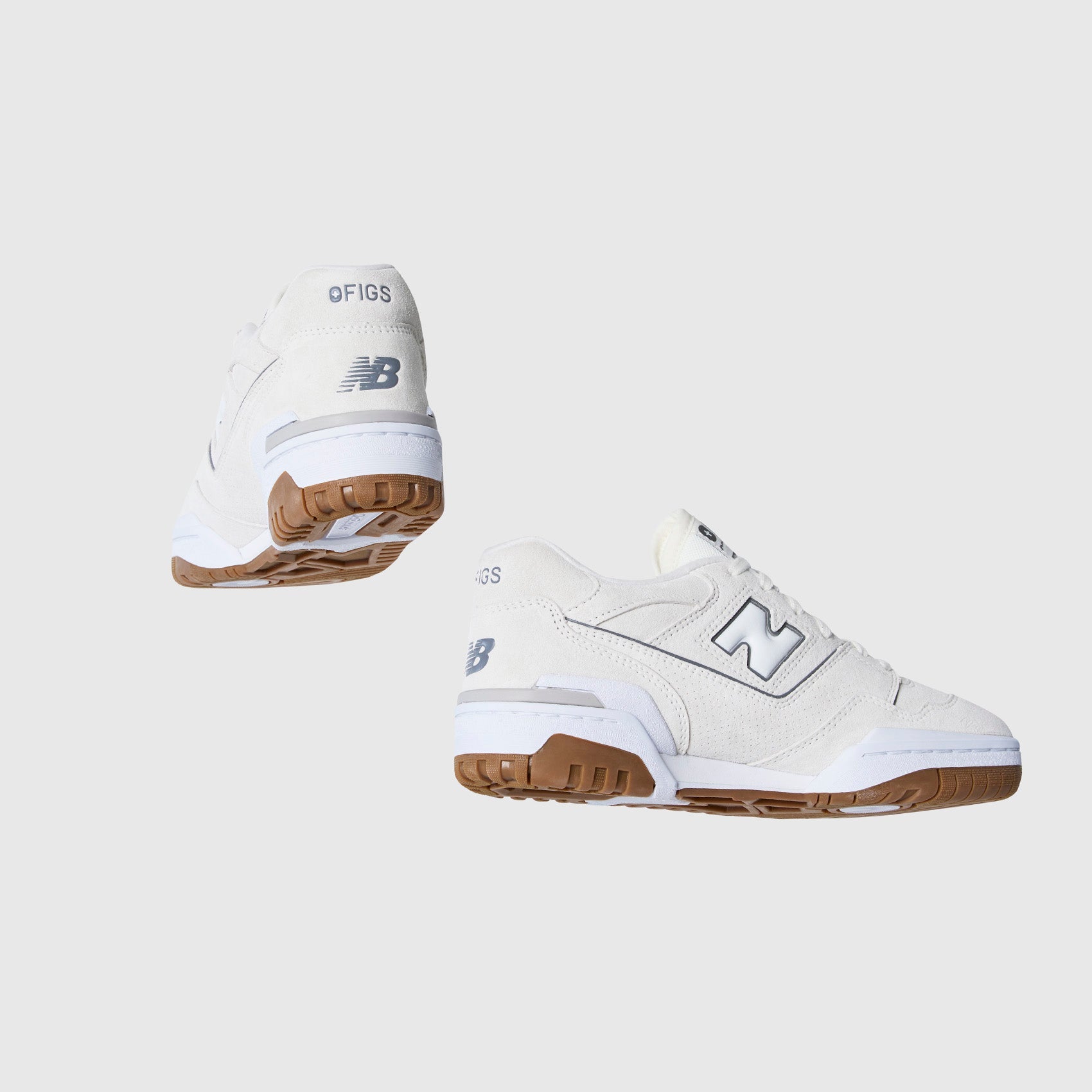 FIGS | New Balance 550 - Cream/Optic White