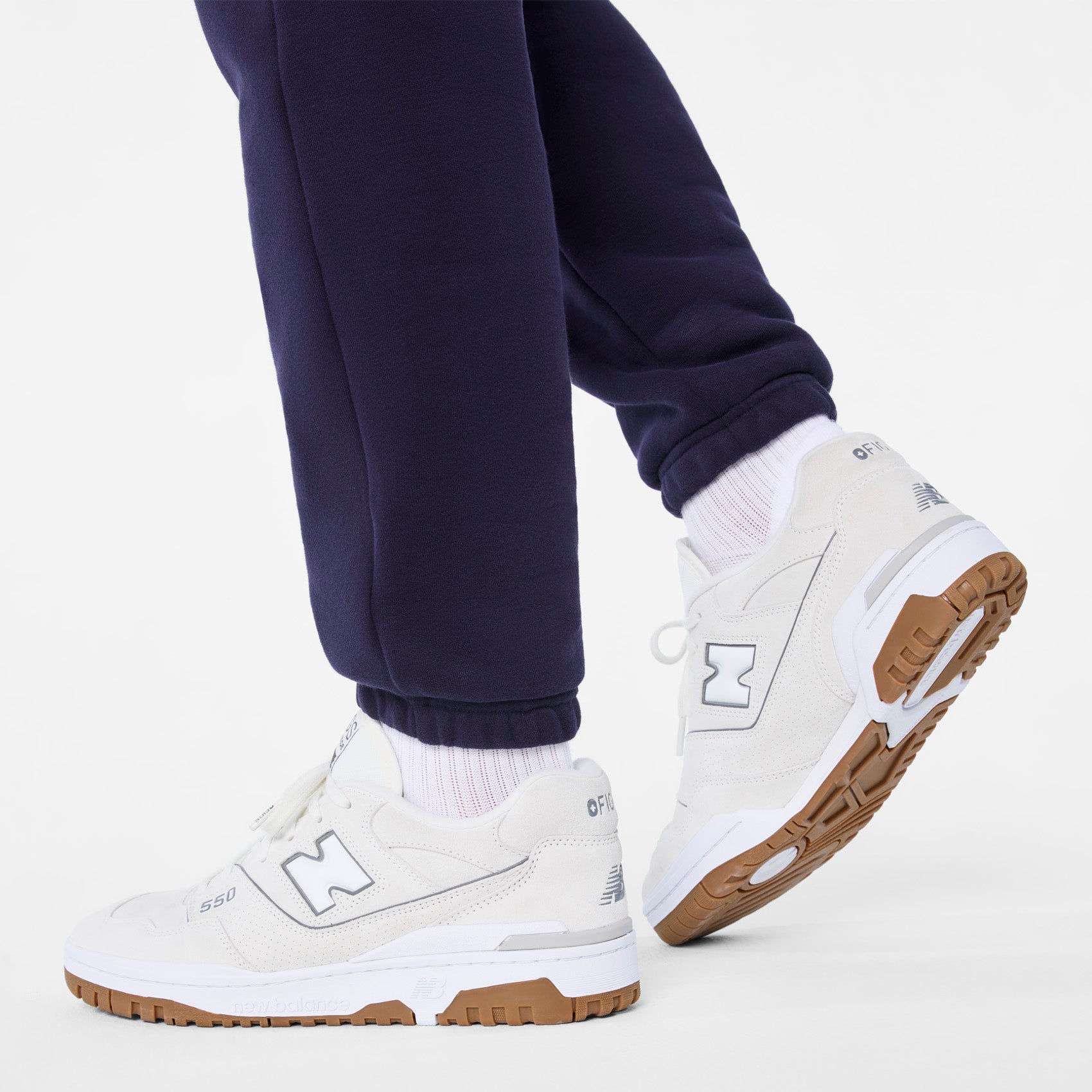 FIGS | New Balance 550 - Cream/Optic White