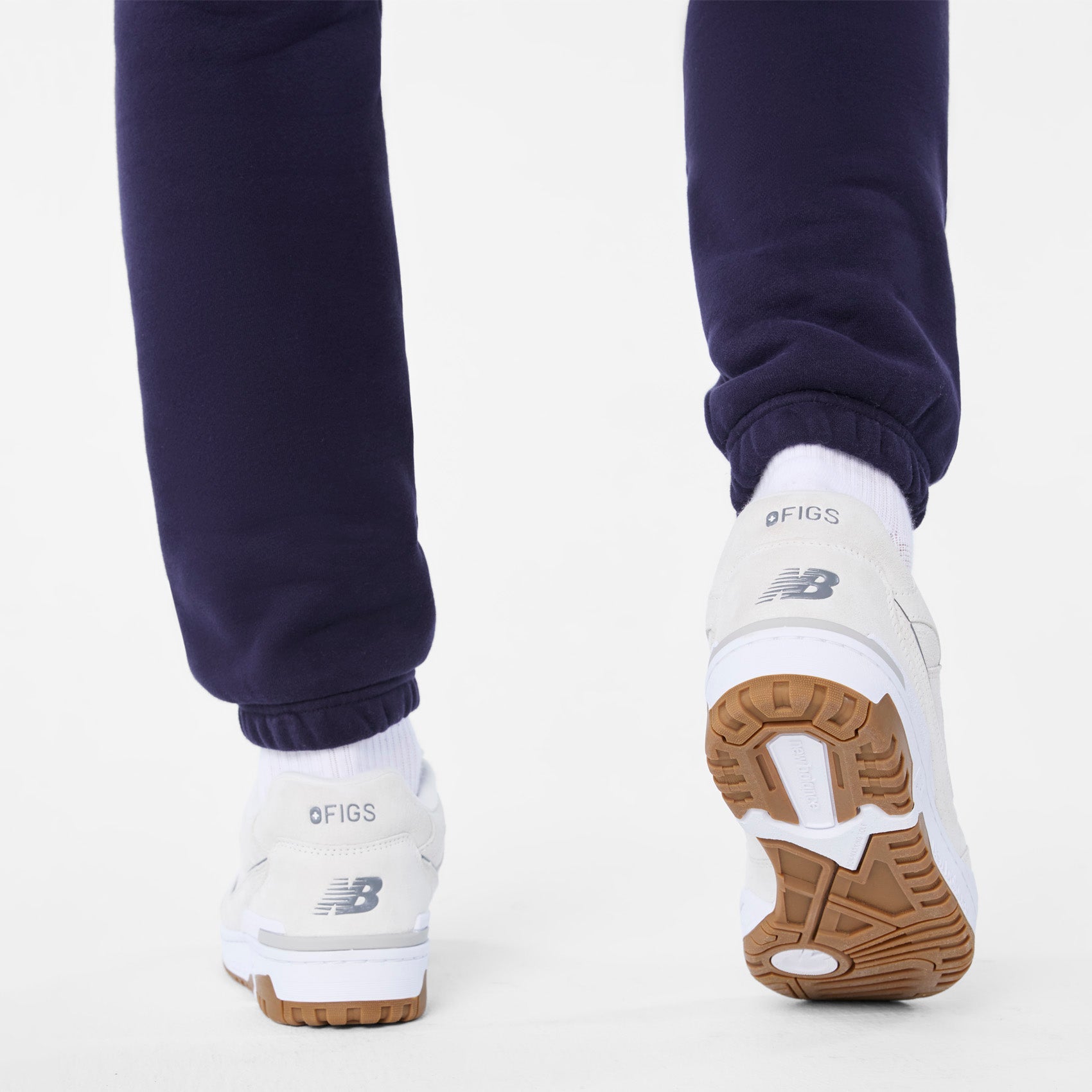FIGS | New Balance 550 - Cream/Optic White