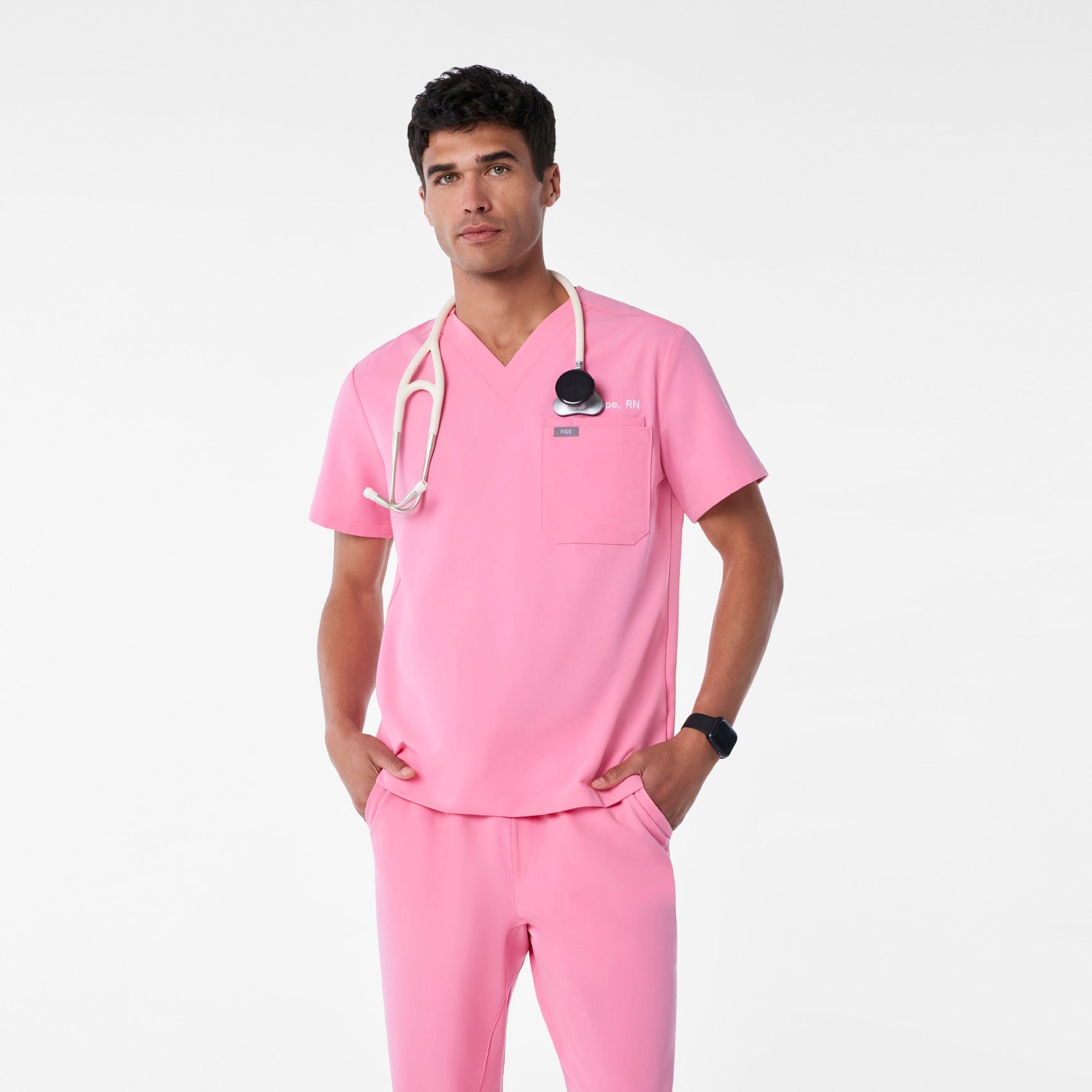 Leon Scrub Top™ - Sunrise Pink