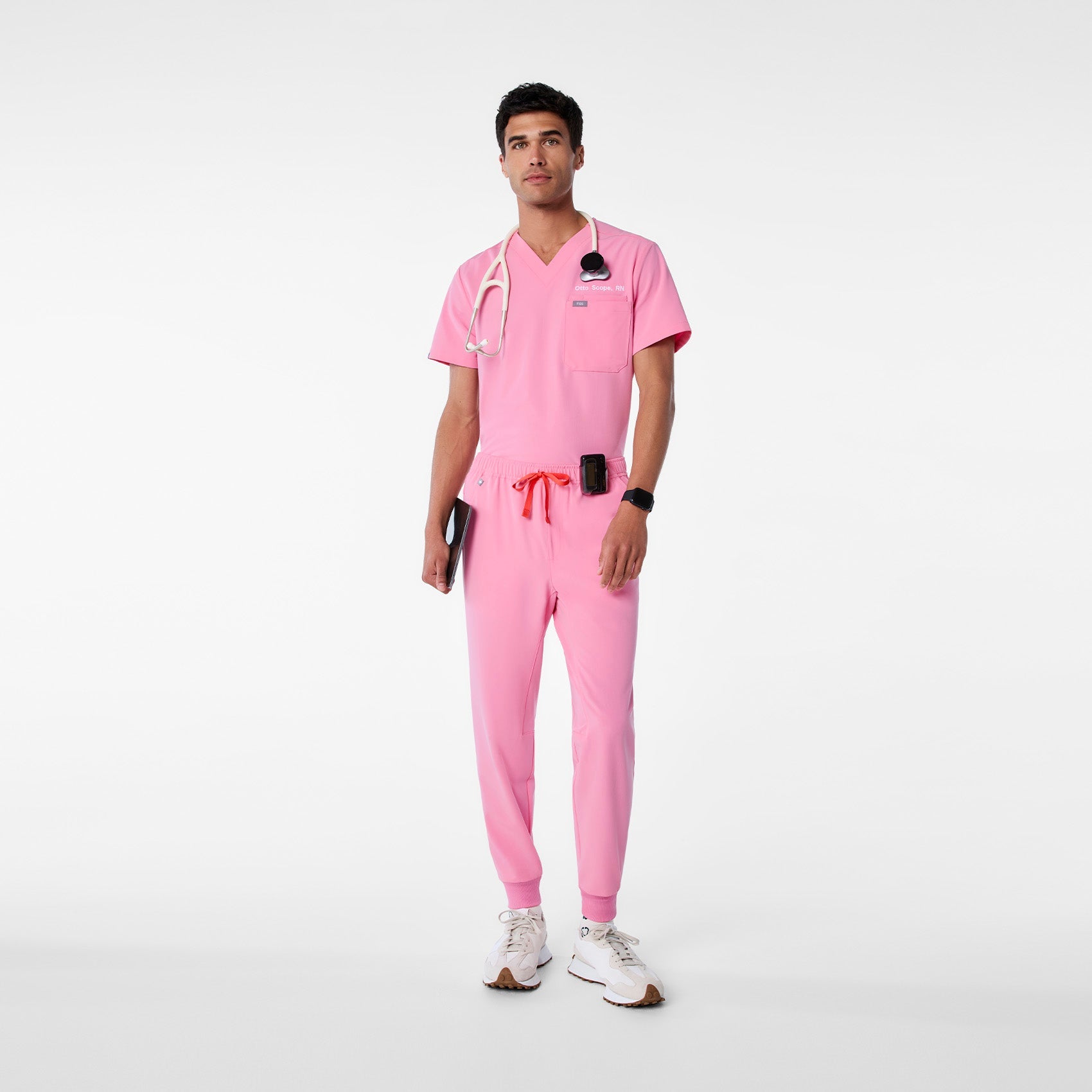Leon Scrub Top™ - Sunrise Pink