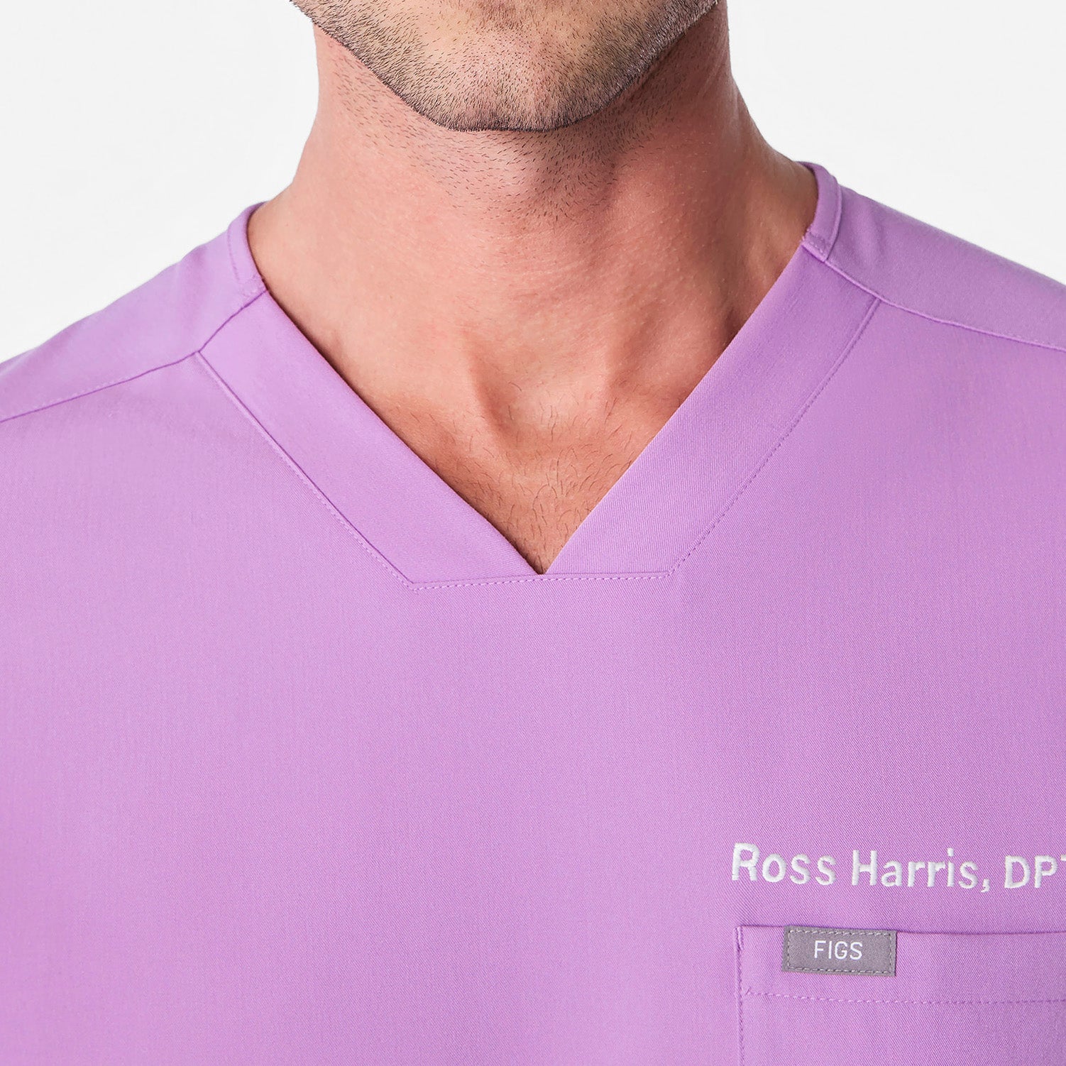 Chisec Scrub Top™ - Wild Iris