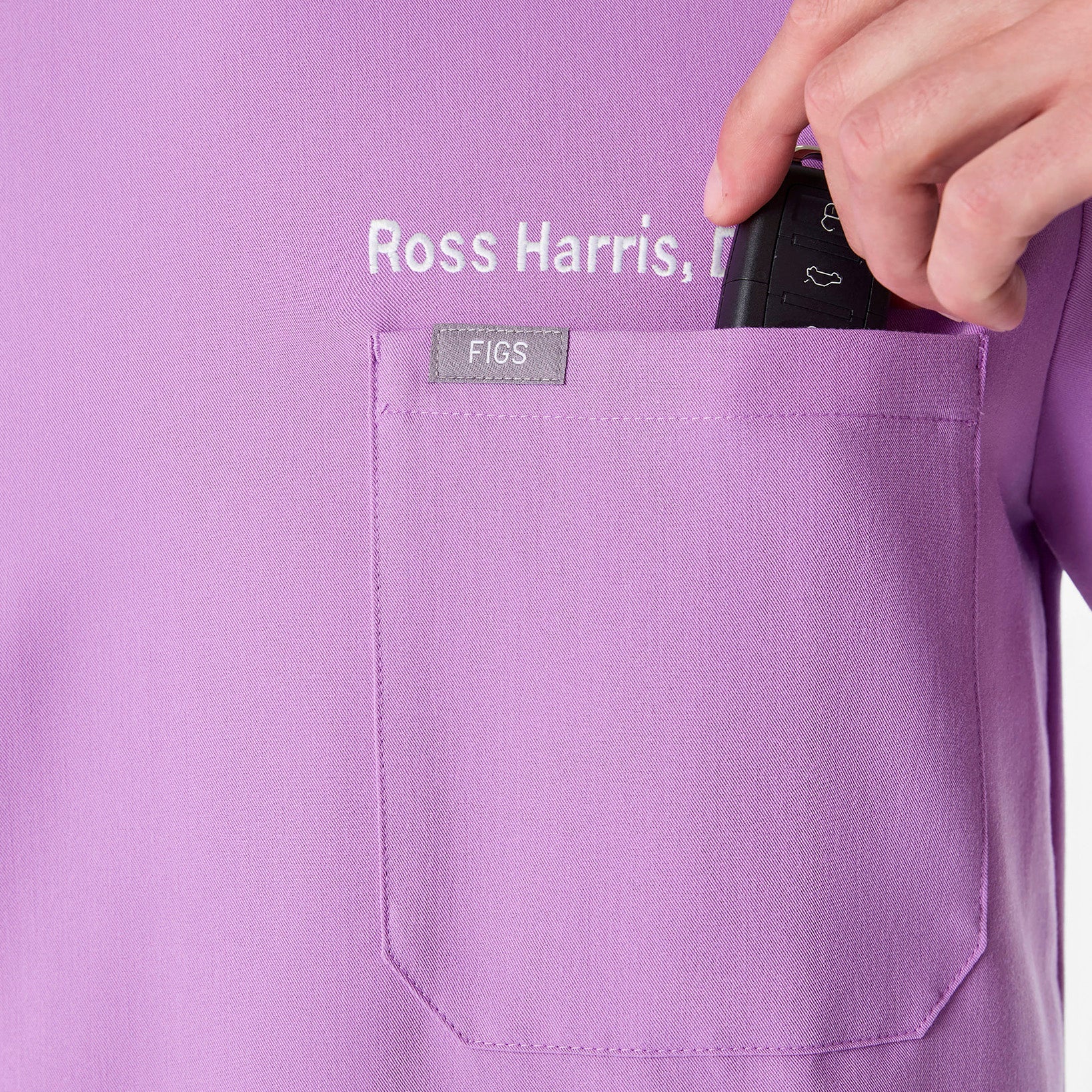 Chisec Scrub Top™ - Wild Iris
