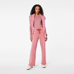 Hayden Vintage Wash Wide-Leg Sweatpants - Berrywood