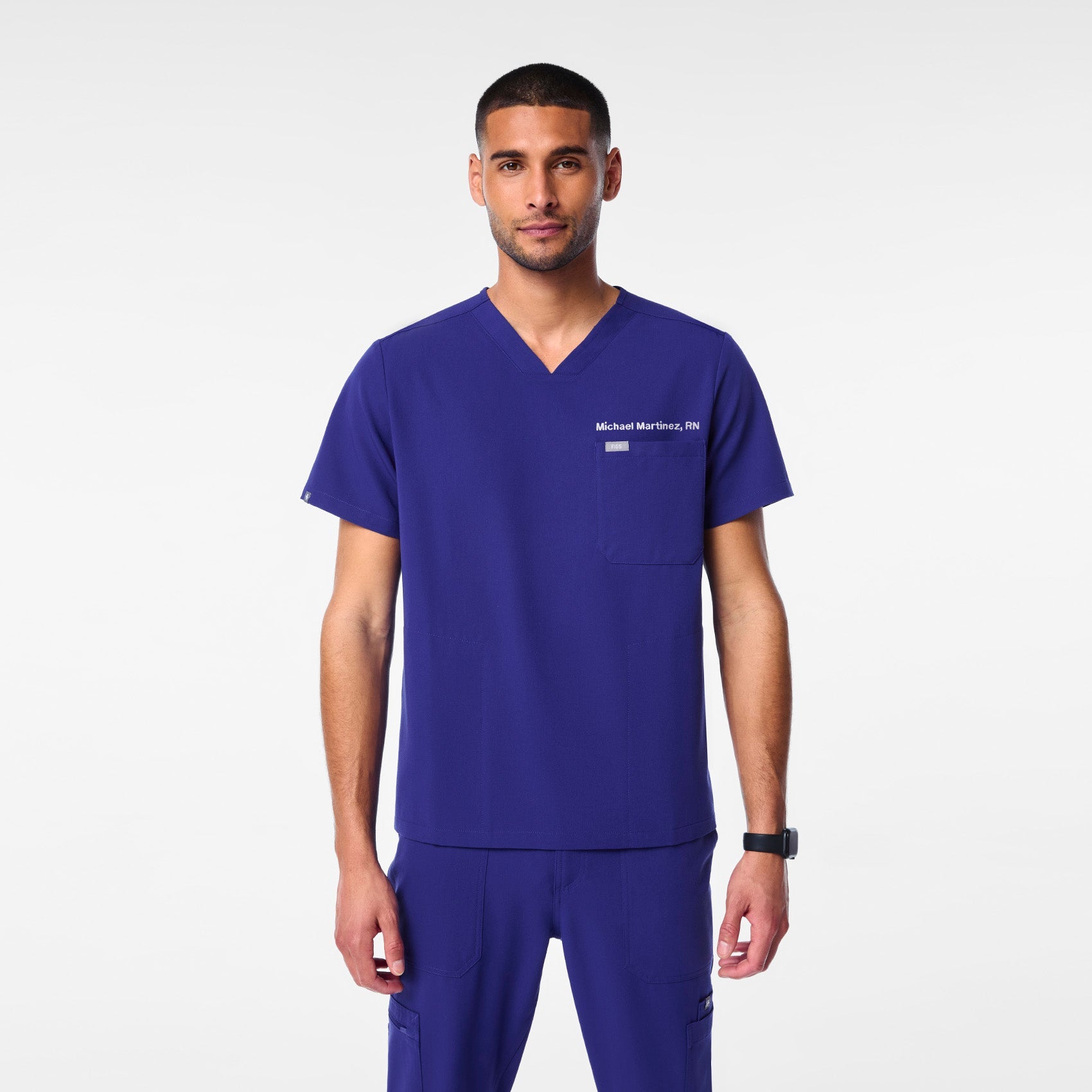 Chisec Scrub Top™ - Deep Royal Blue