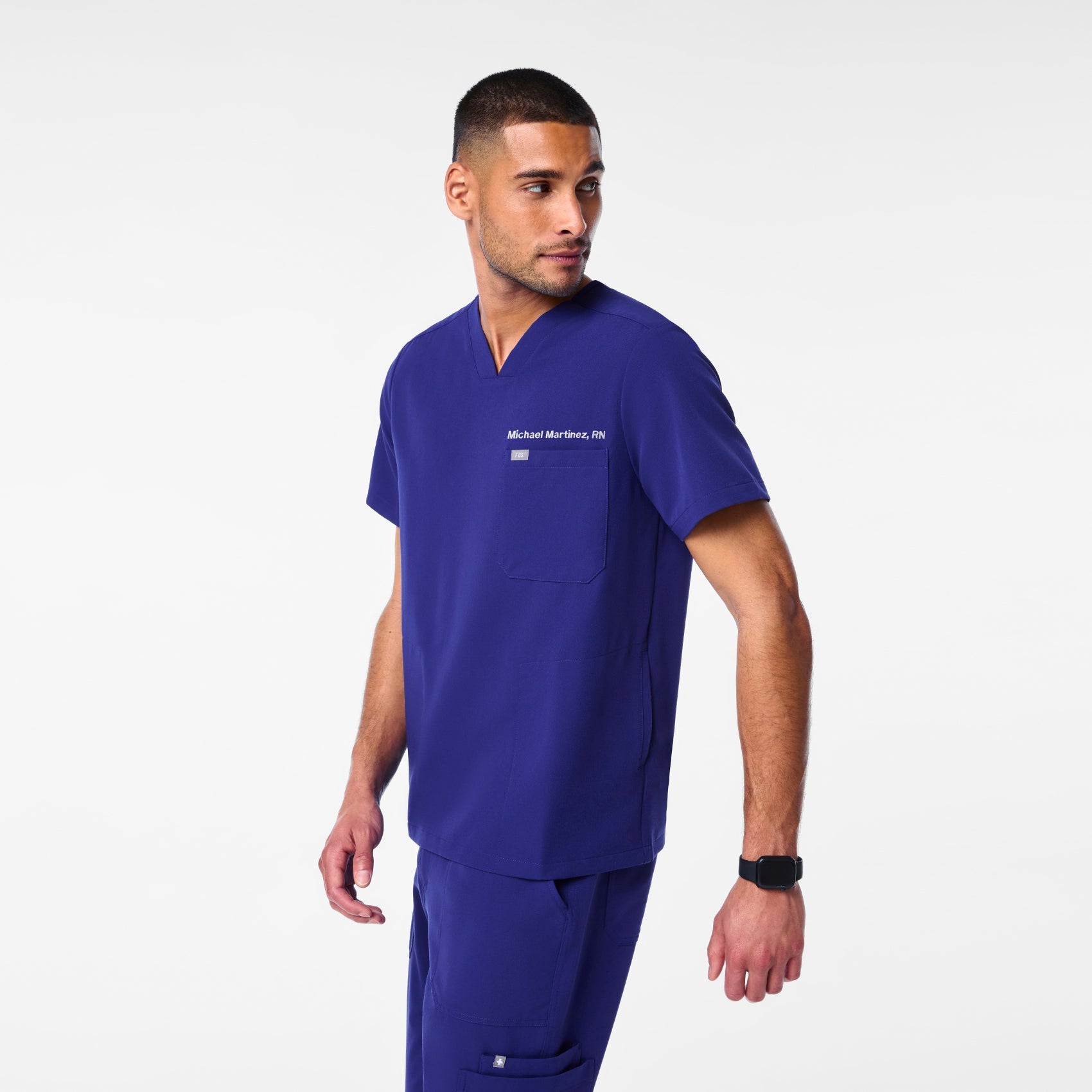 Chisec Scrub Top™ - Deep Royal Blue