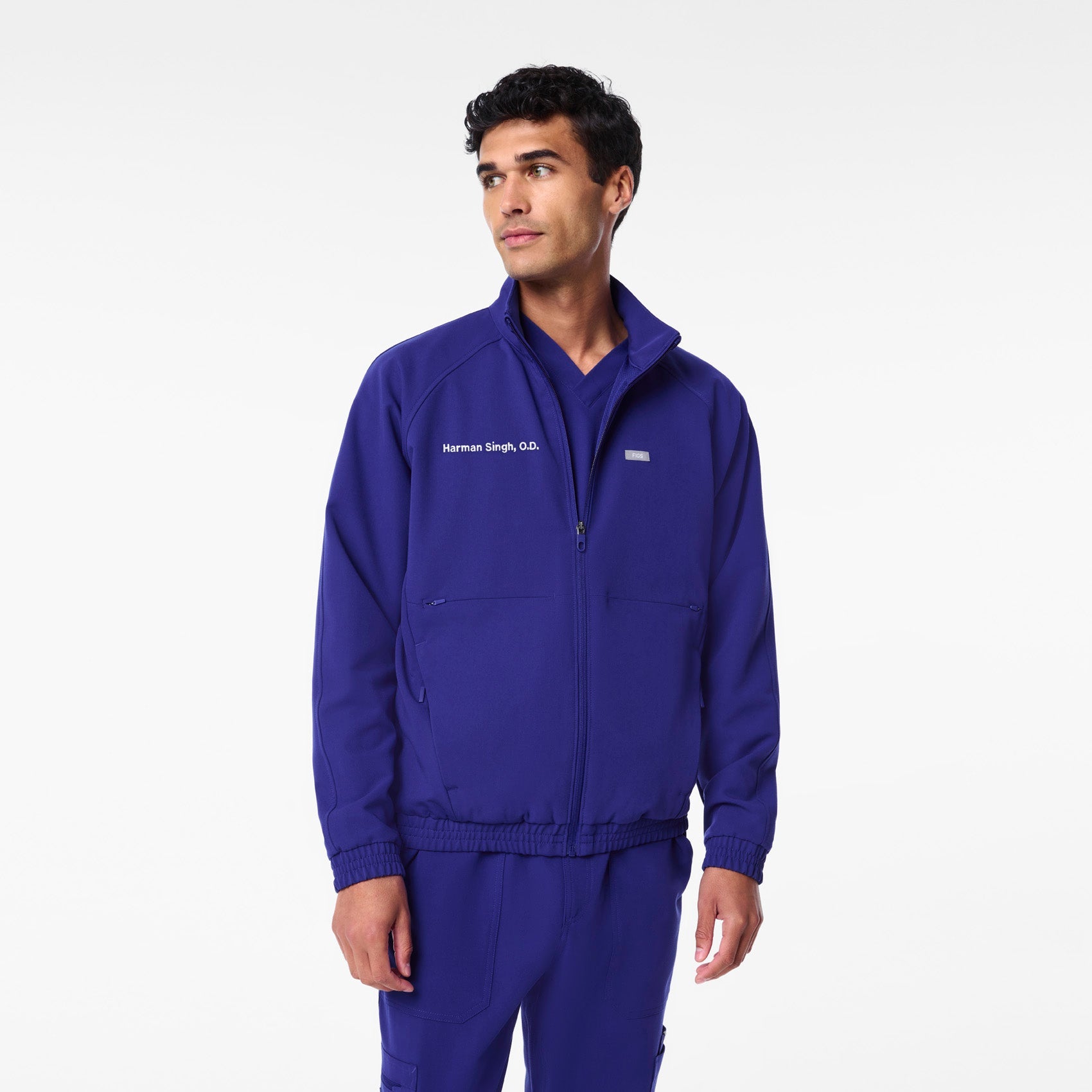 Cobaki Scrub Jacket - Deep Royal Blue
