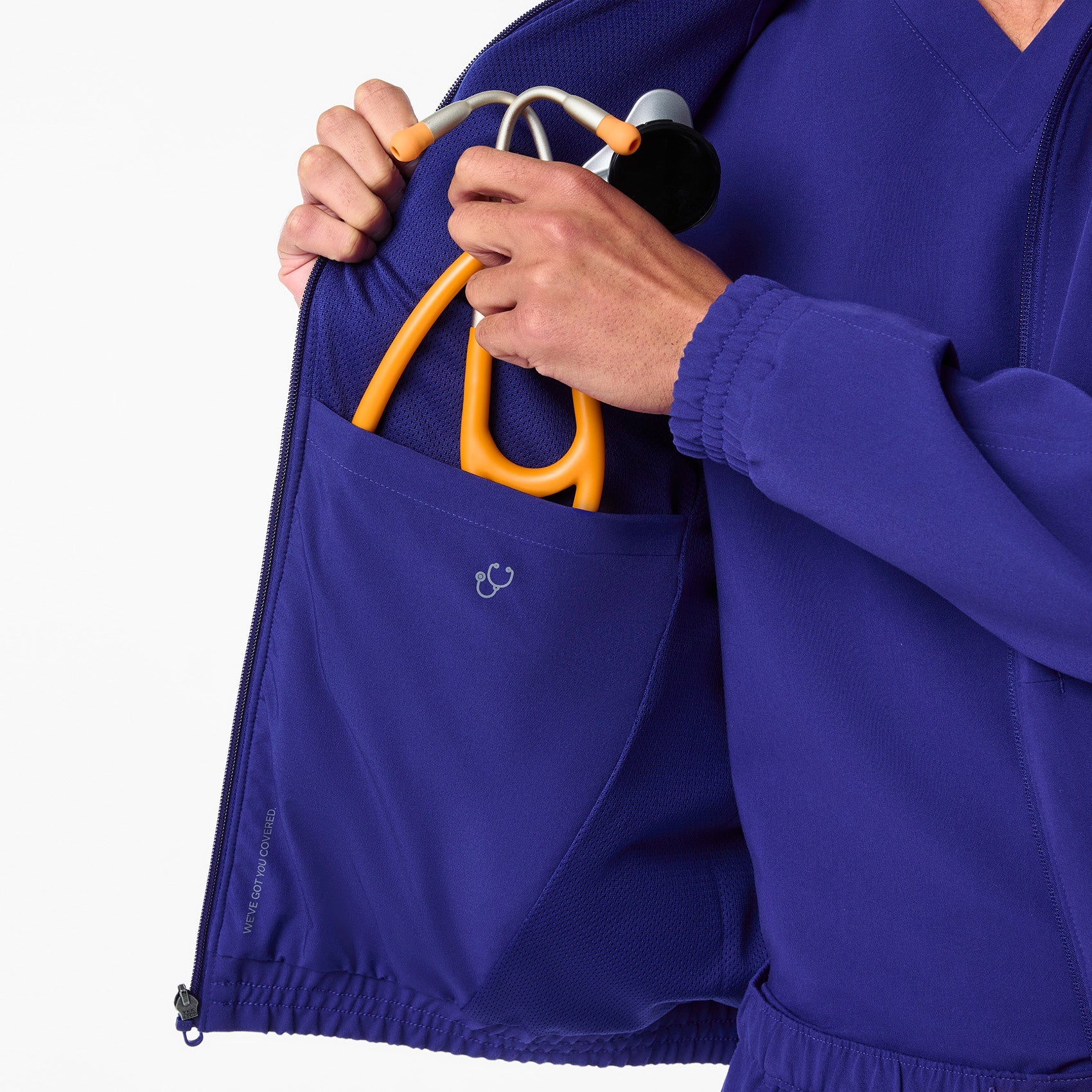 Cobaki Scrub Jacket - Deep Royal Blue