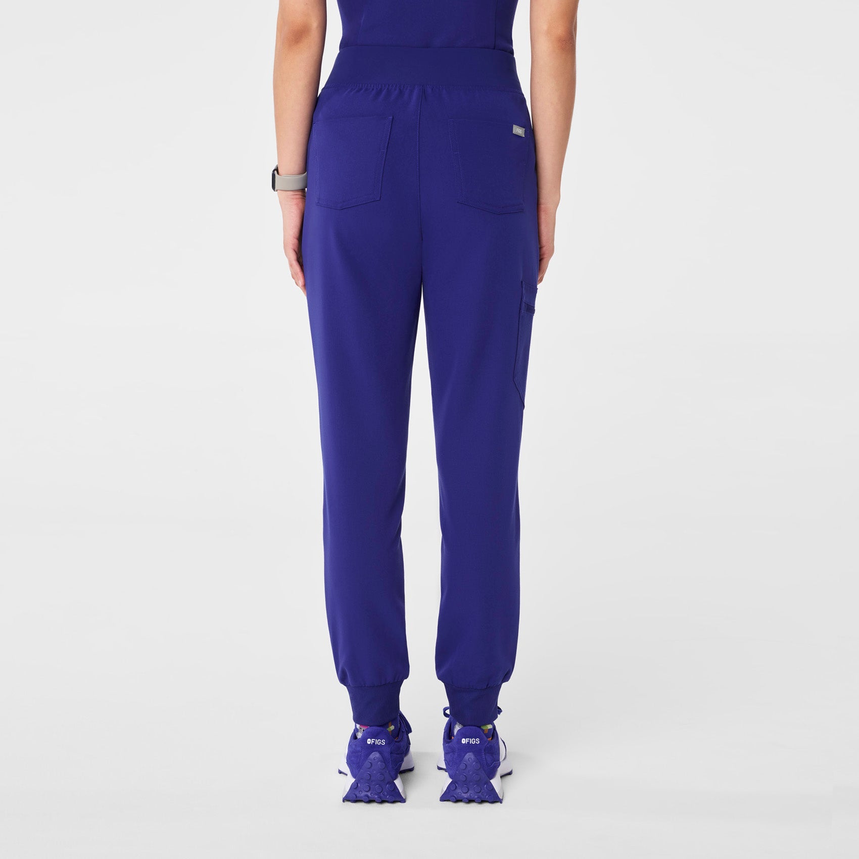 Zamora High-Rise Jogger Scrub Pant™ - Deep Royal Blue