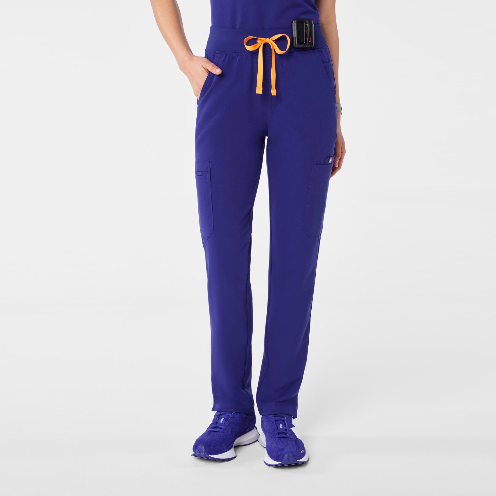 Yola High-Rise Slim Scrub Pant™ - Deep Royal Blue
