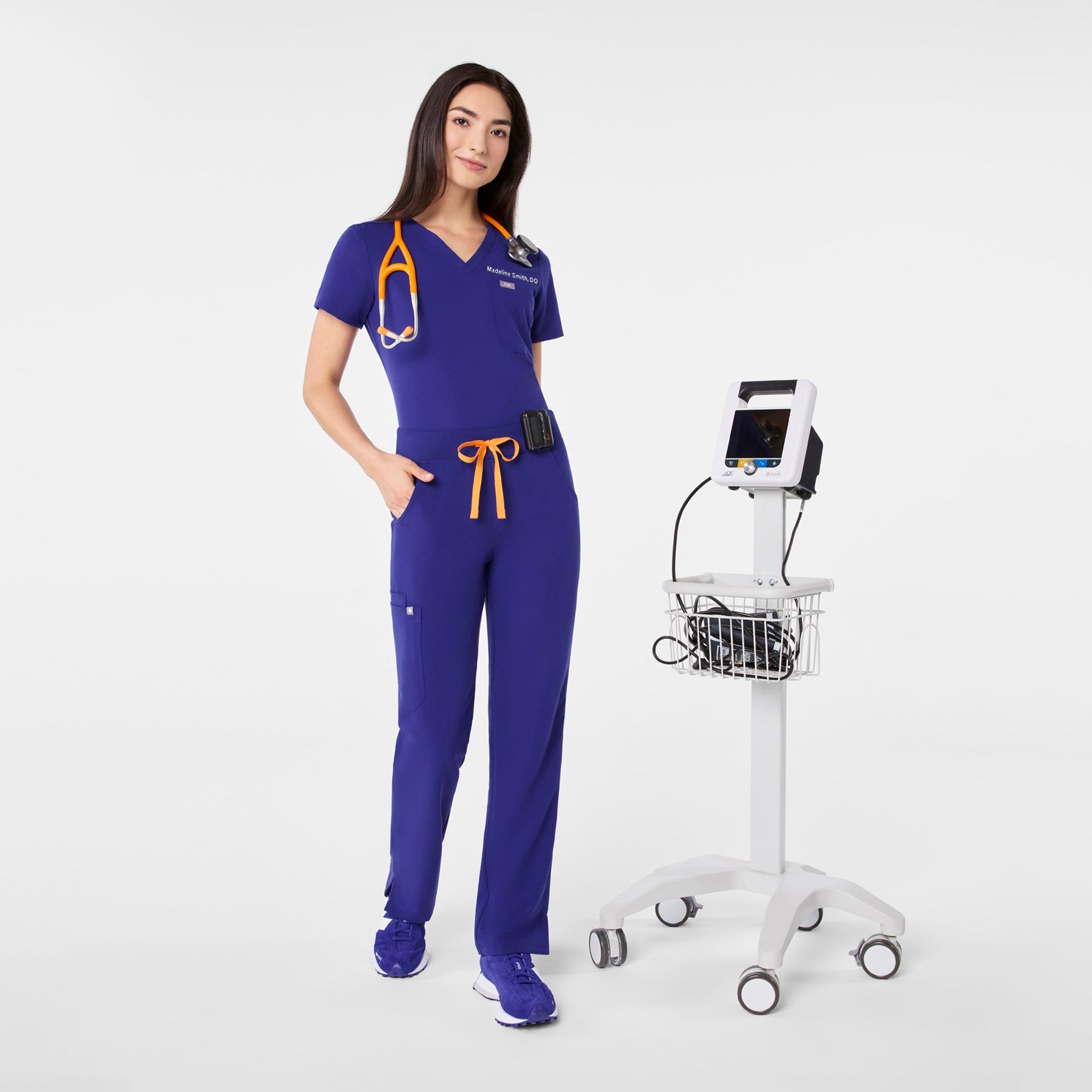 Kade Straight-Leg Scrub Pant™ - Deep Royal Blue